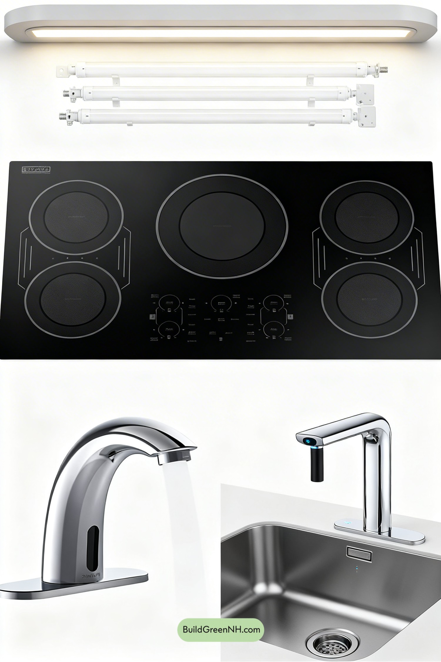 Moodboard for Floating Glass Canopy Hood Glow