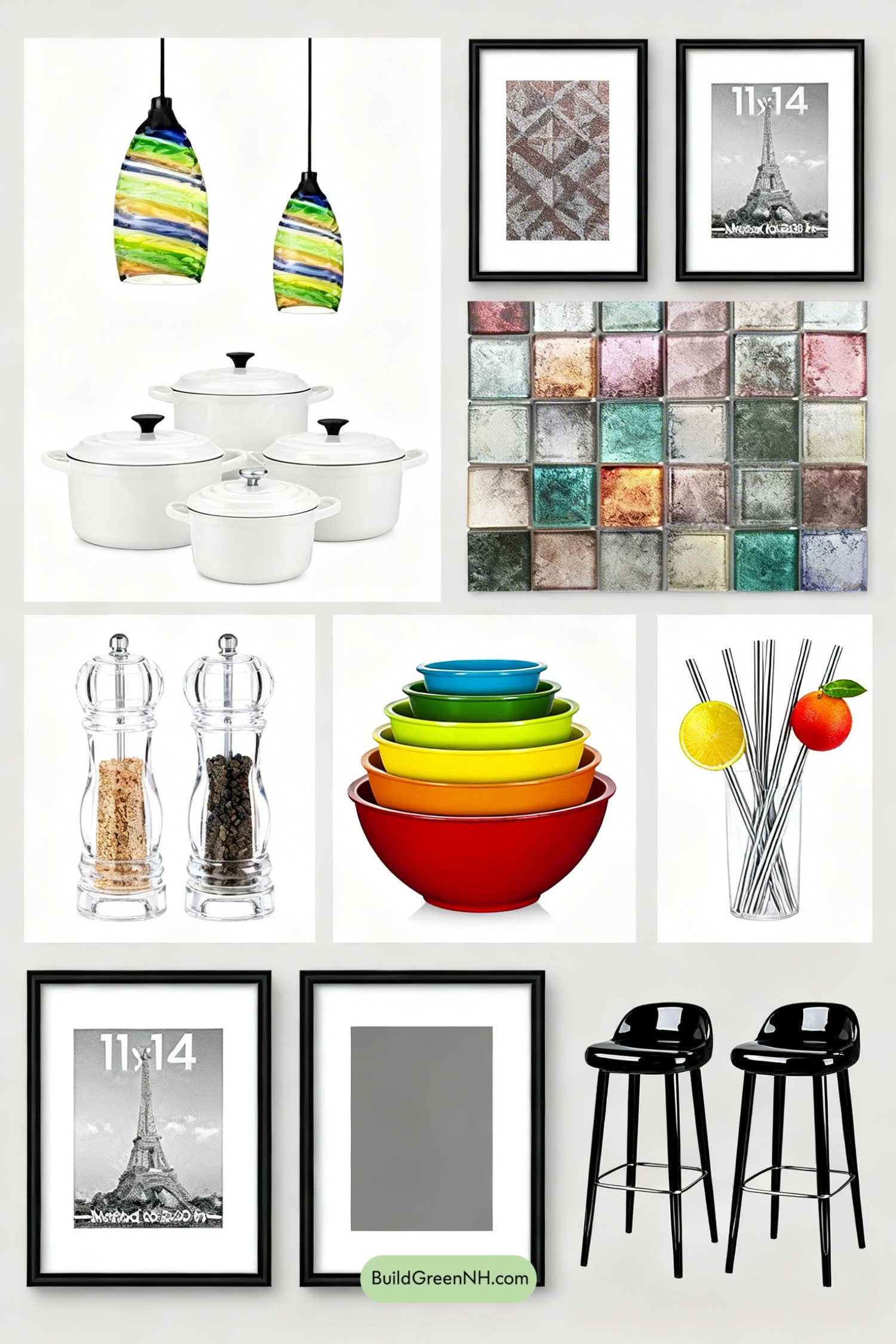 Moodboard for Pop-Art Kitchen Mat, Maximum Cheer