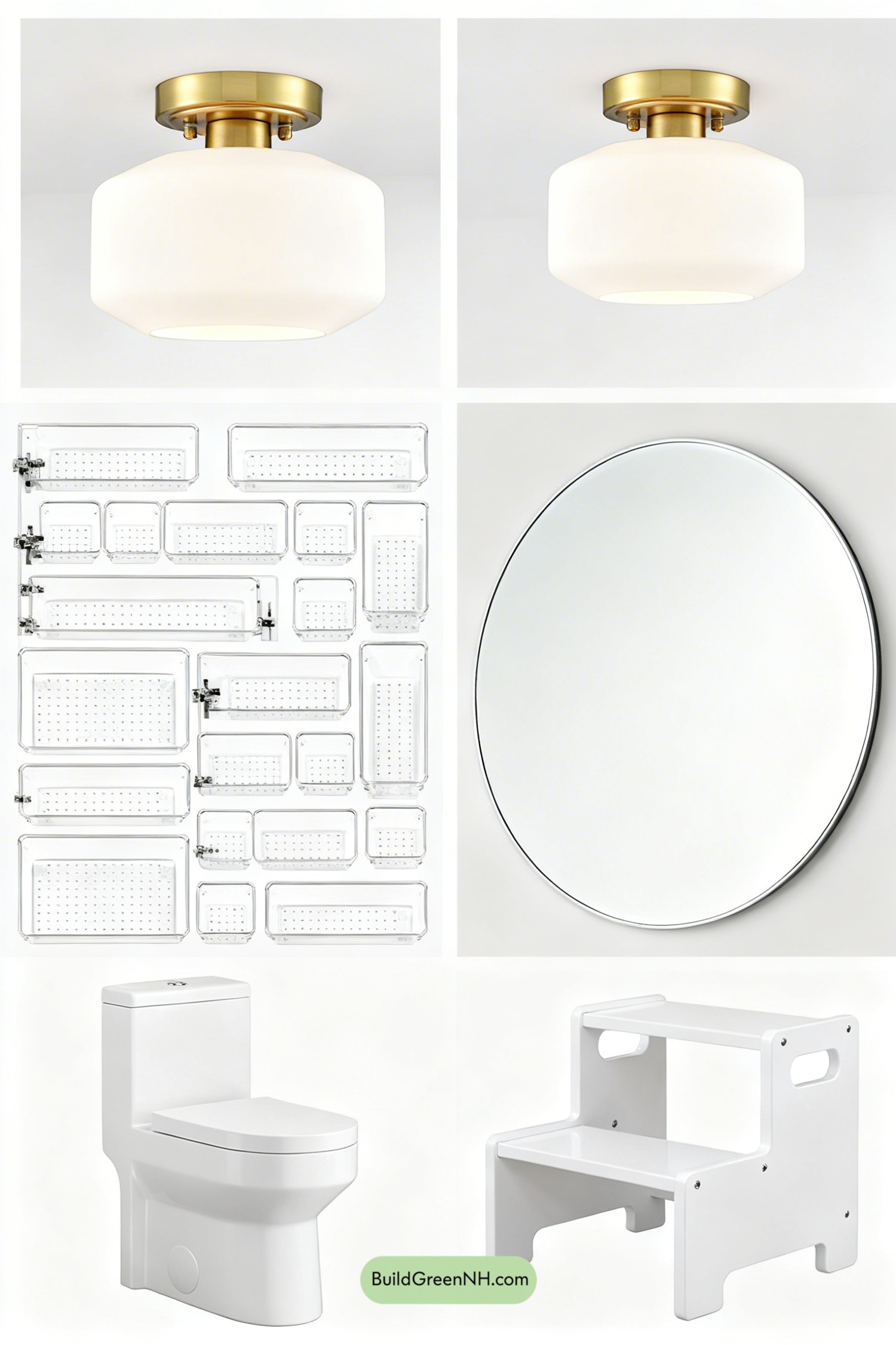 Moodboard for Soft Scandi Tiny Bath, Big Calm