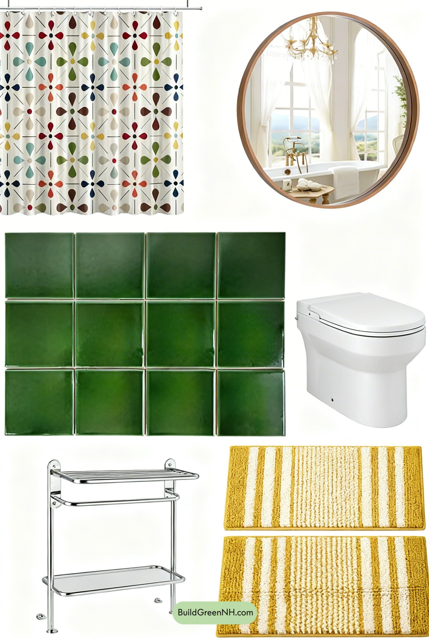 Moodboard for Avocado Pop Tiny Full Bath