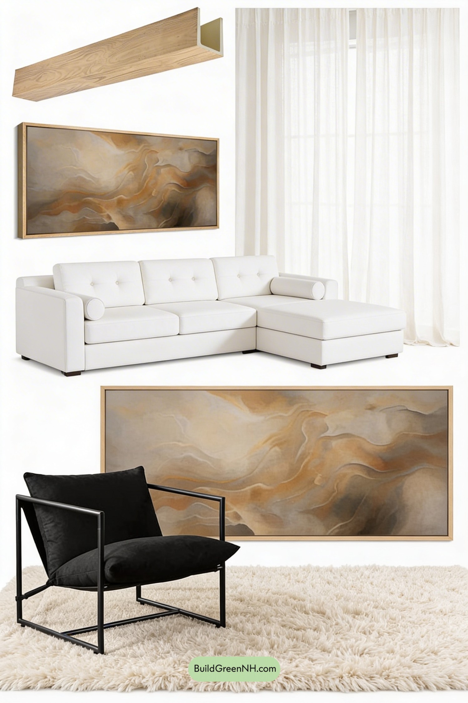 Moodboard for Black Fan, Big Sky Vault