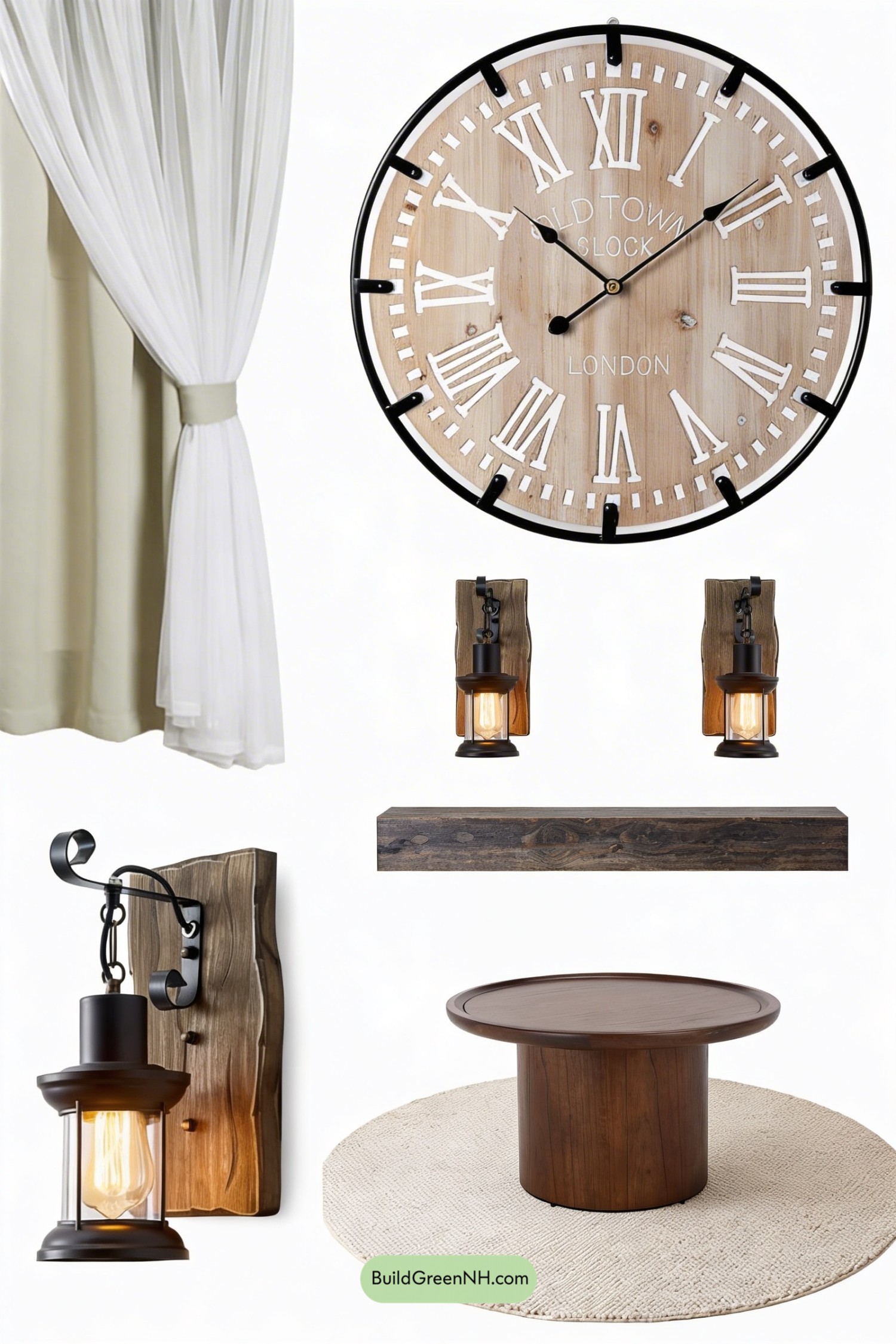 Moodboard for Chandelier Fan Drama Under Vaulted Heights