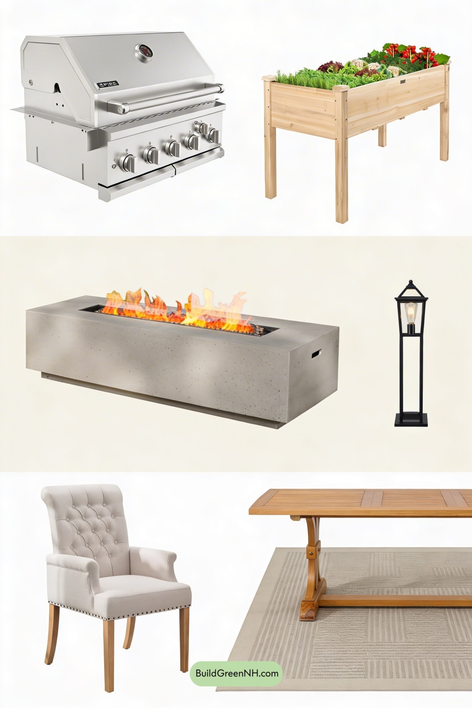 Moodboard for Scandinavian Gazebo with Seamless Outdoor Zones