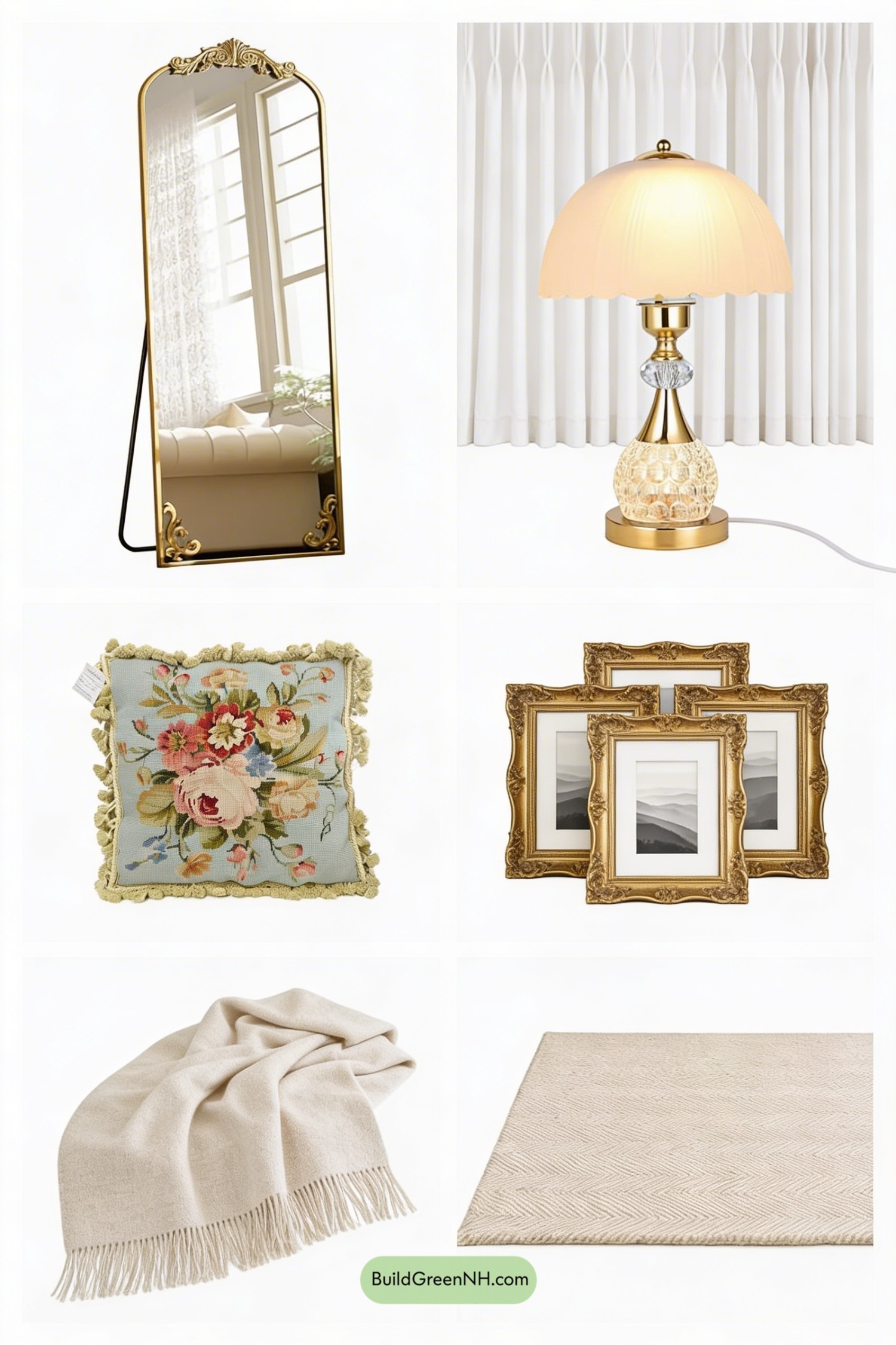 Moodboard for Parisian Salon Reading Nook