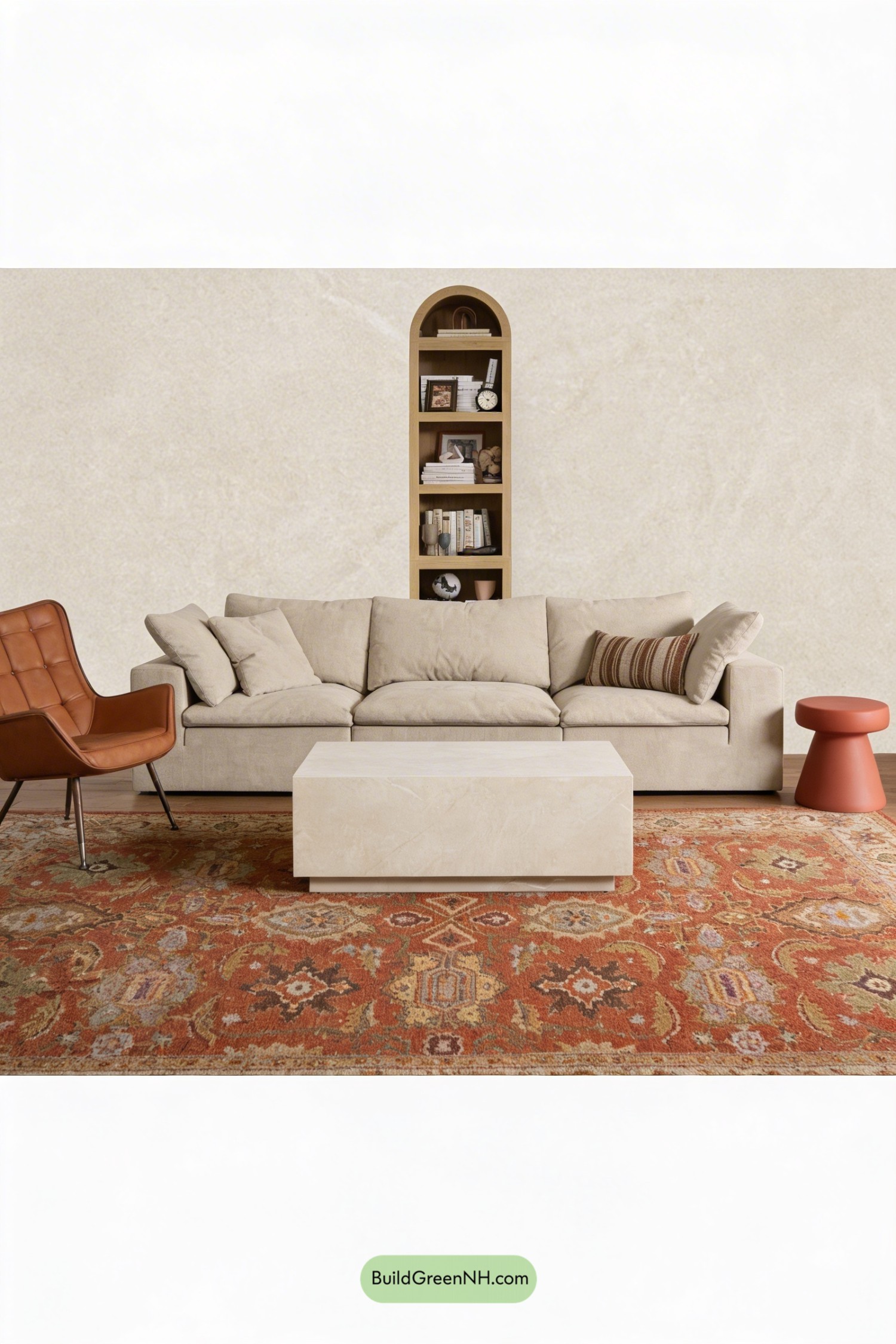 Moodboard for Desert Modern Summer Living Room Refresh