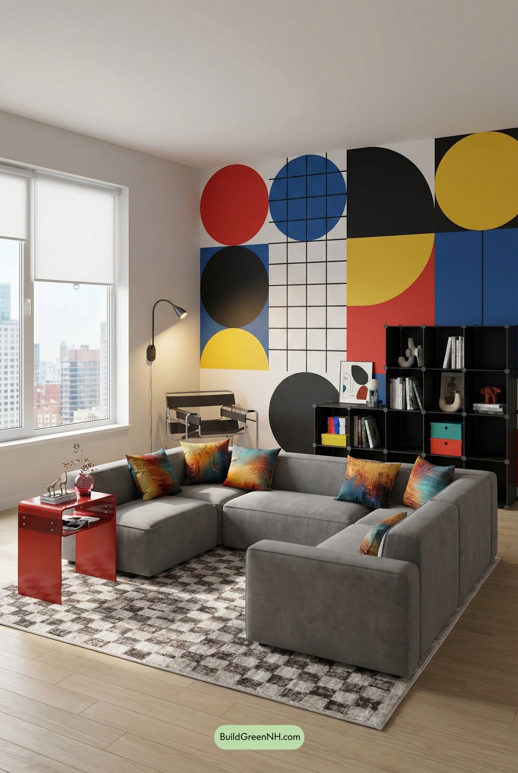 Bauhaus Blocks Meet Cozy Modular Living