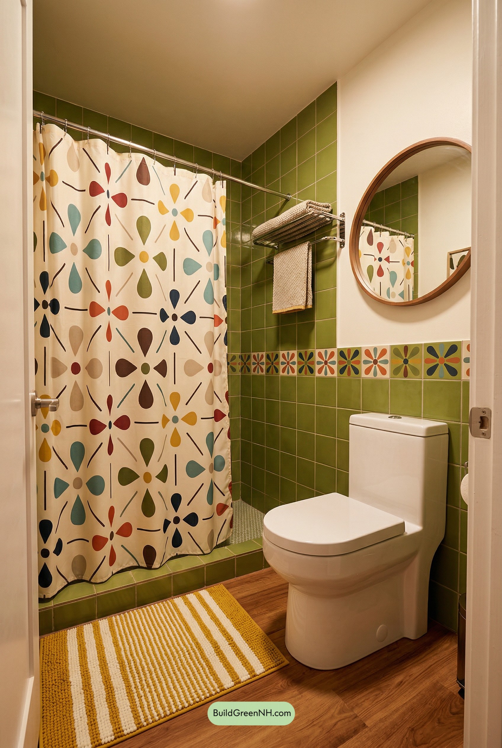 Avocado Pop Tiny Full Bath