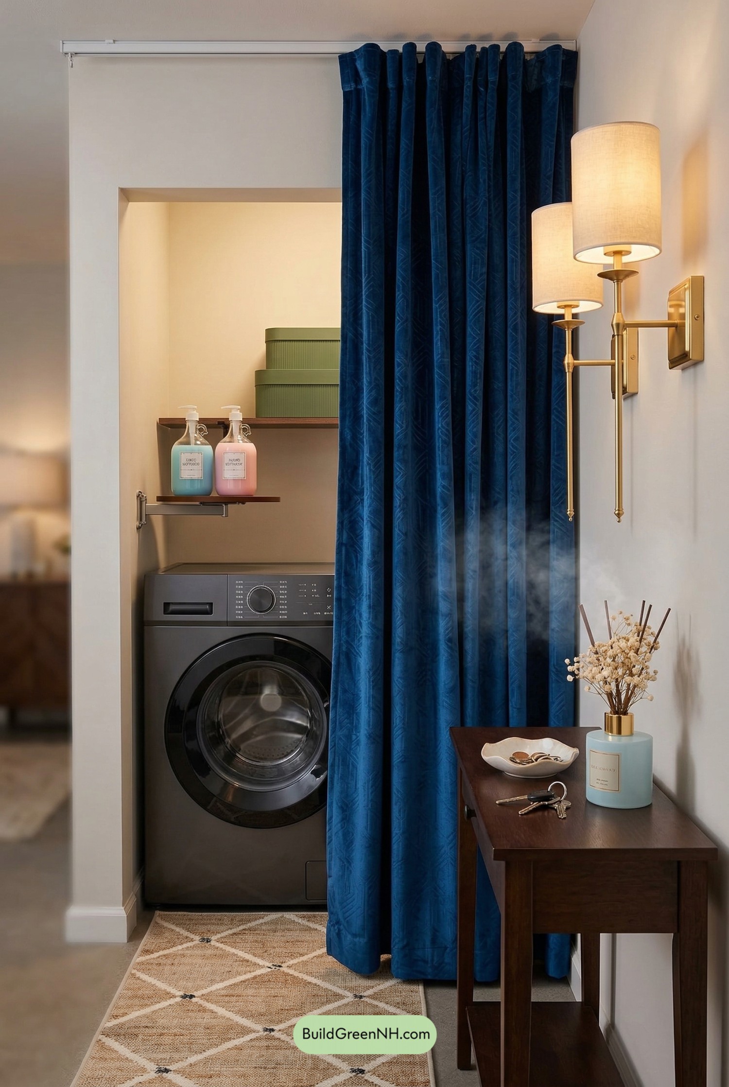Laundry Nook, Disguised in Velvet Glam