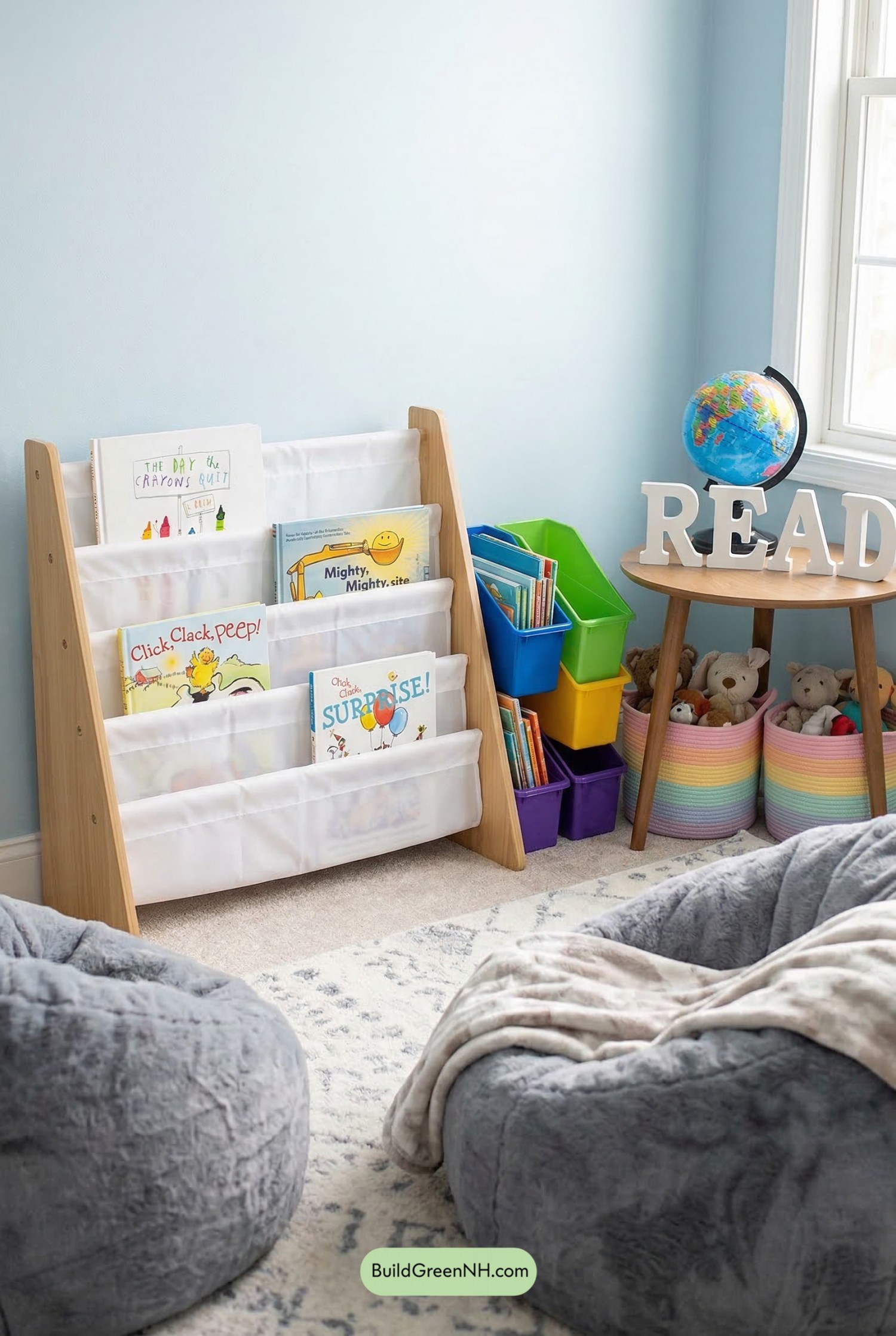 Front-Facing Stories, Rainbow-Ready Nook