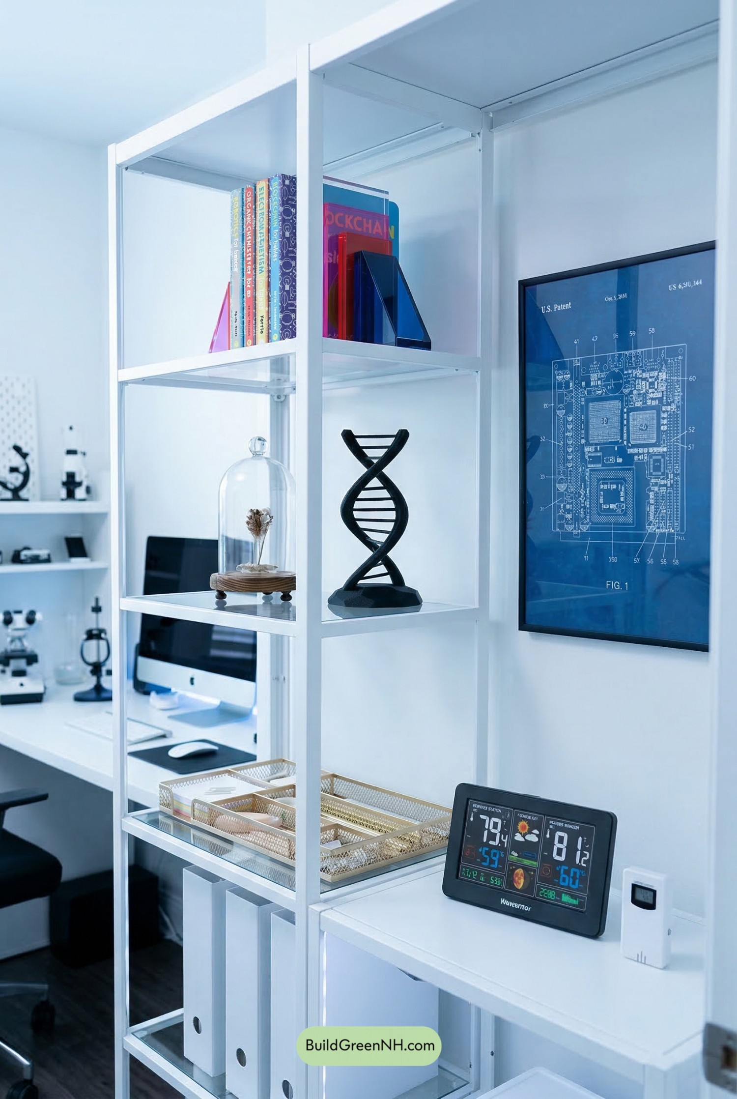 Lab-Chic Modular Shelf, Ultra Clean