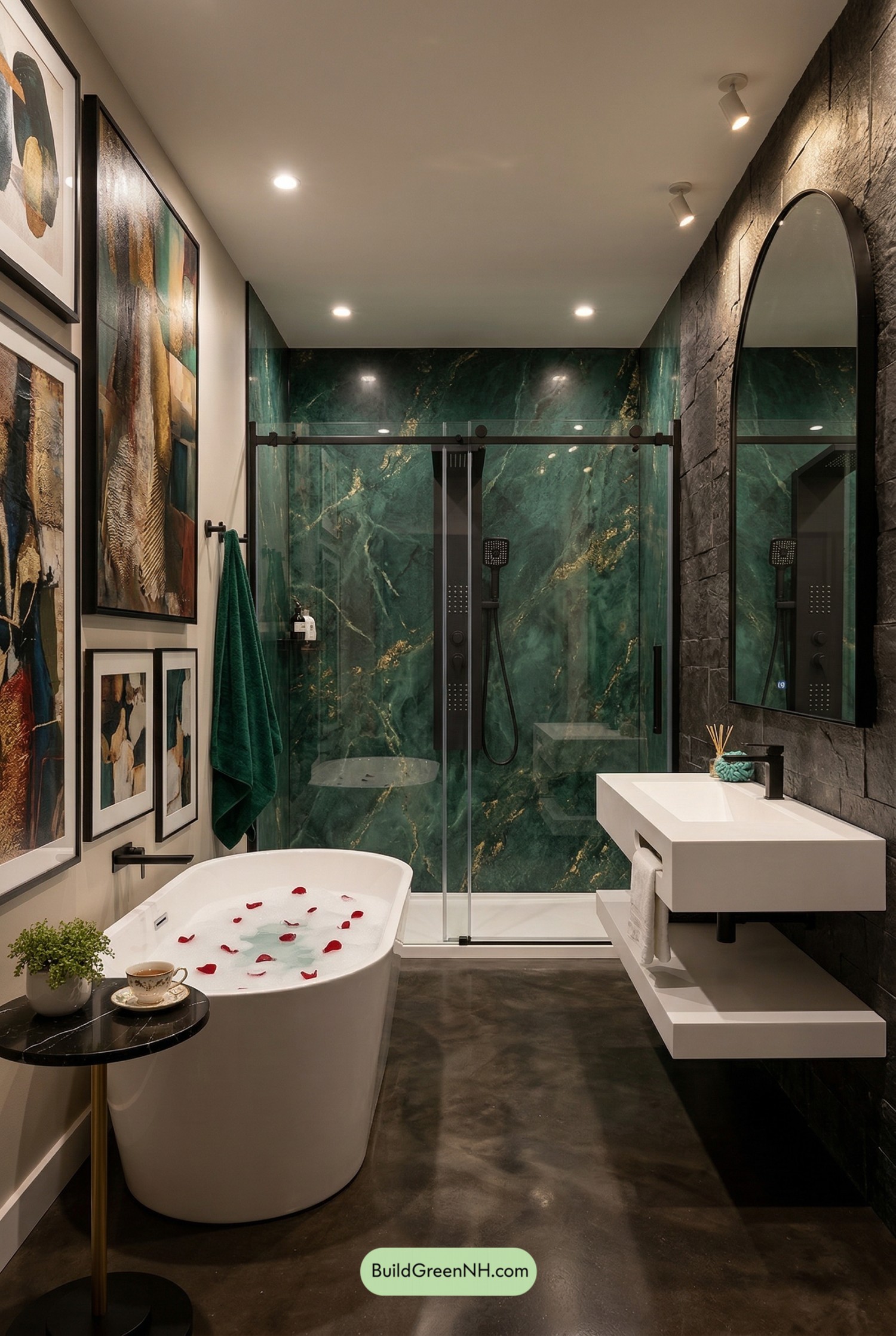 Emerald Stone Spa, Gallery-Ready Style