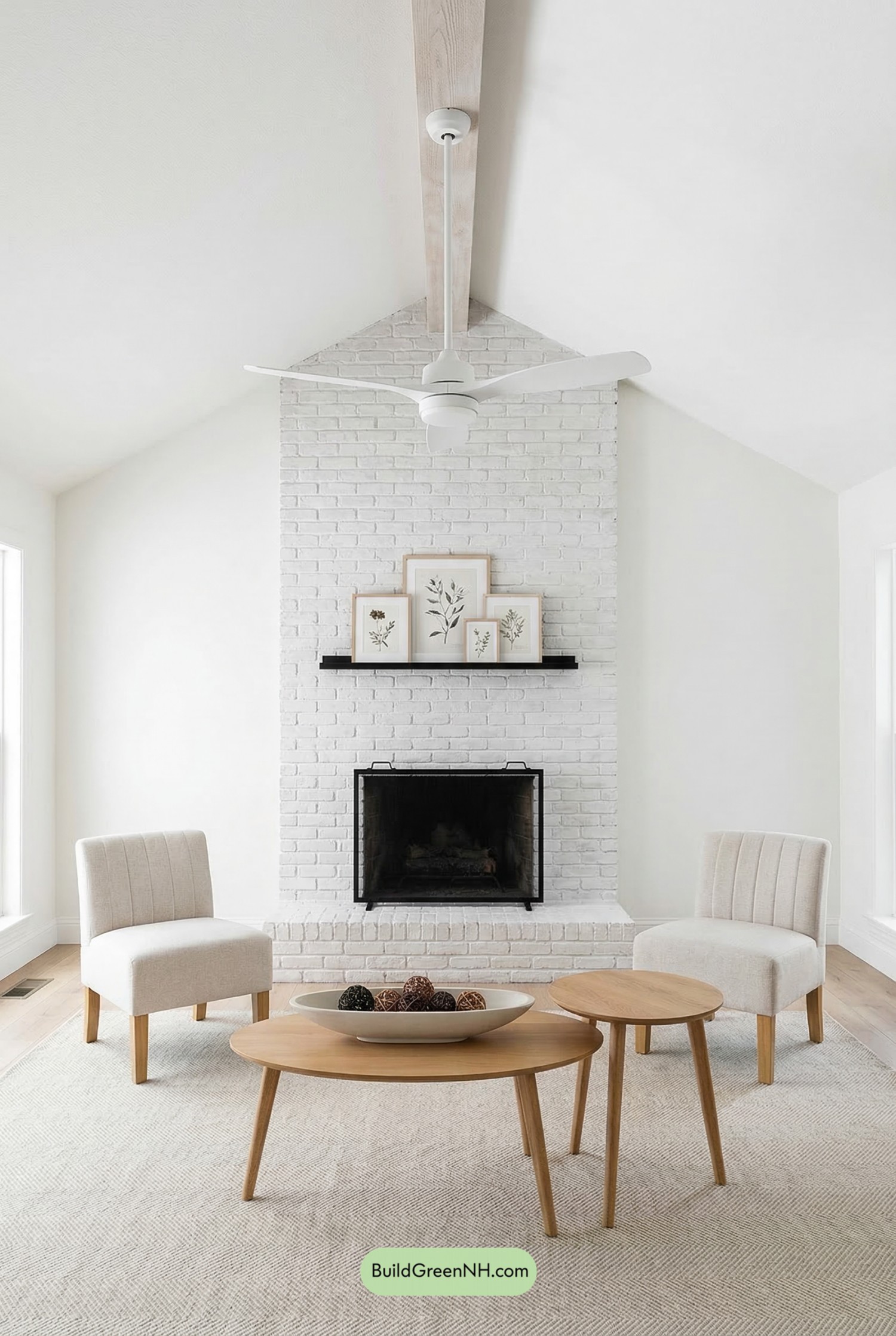 Vaulted Calm, Farmhouse Fan Style