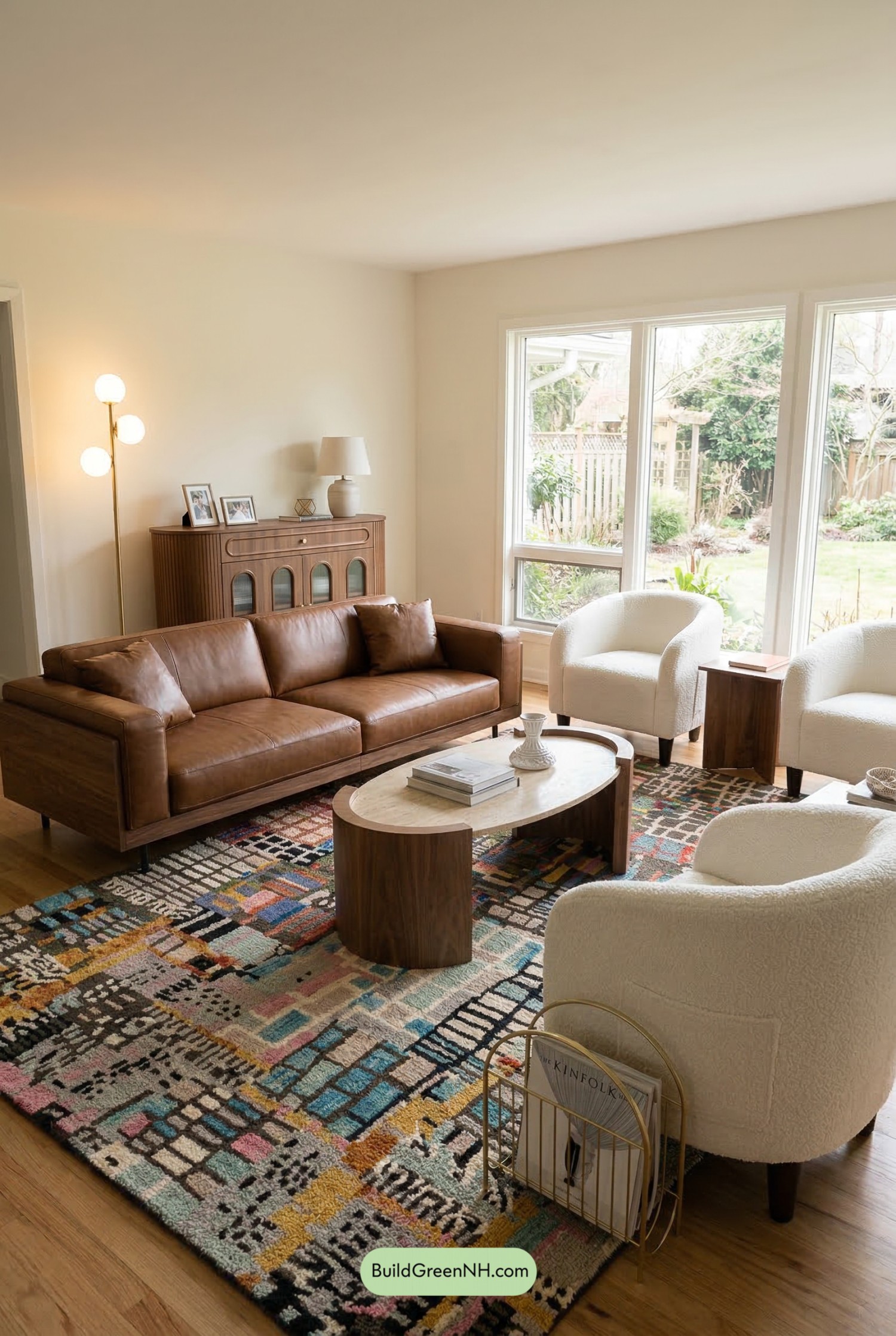 Greek Villa Mid-Century Warmth