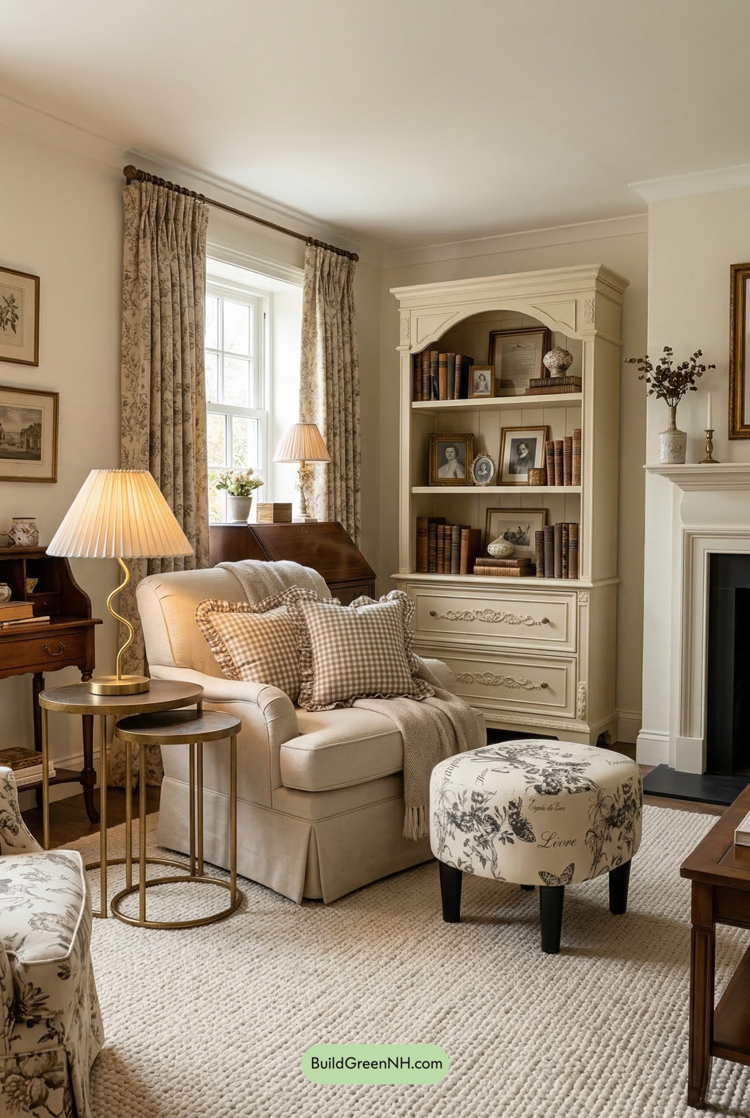 Greek Villa Cottage Reading Corner