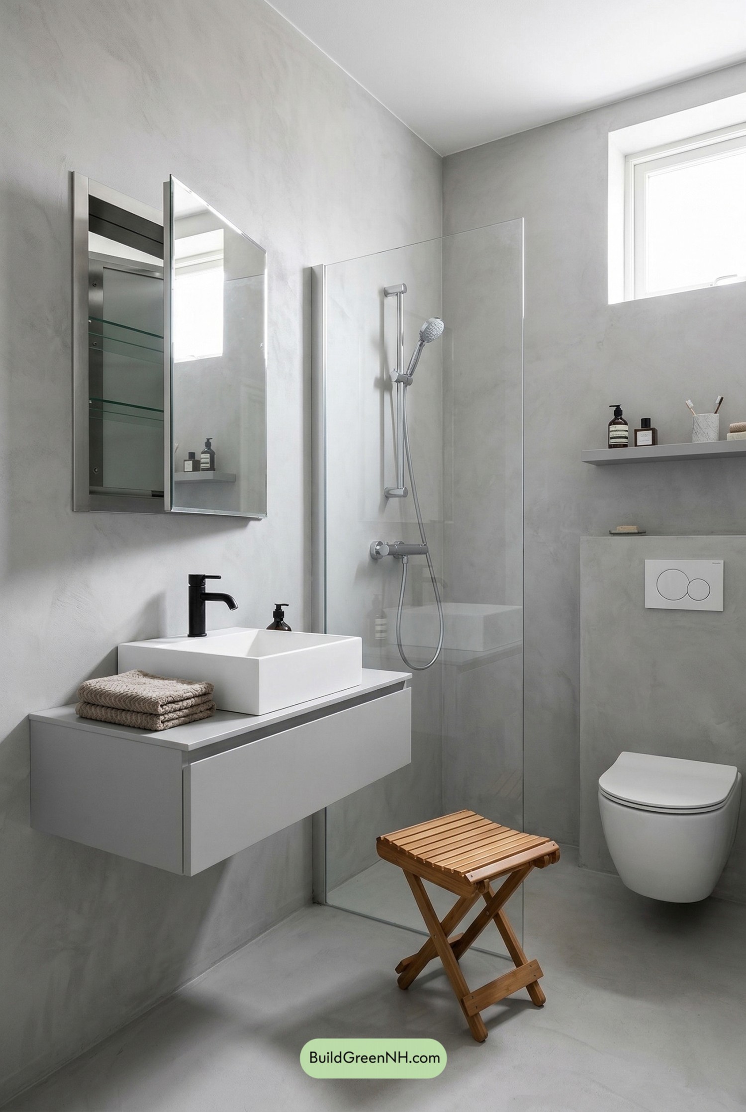 Compact Scandi Calm in Soft Grey