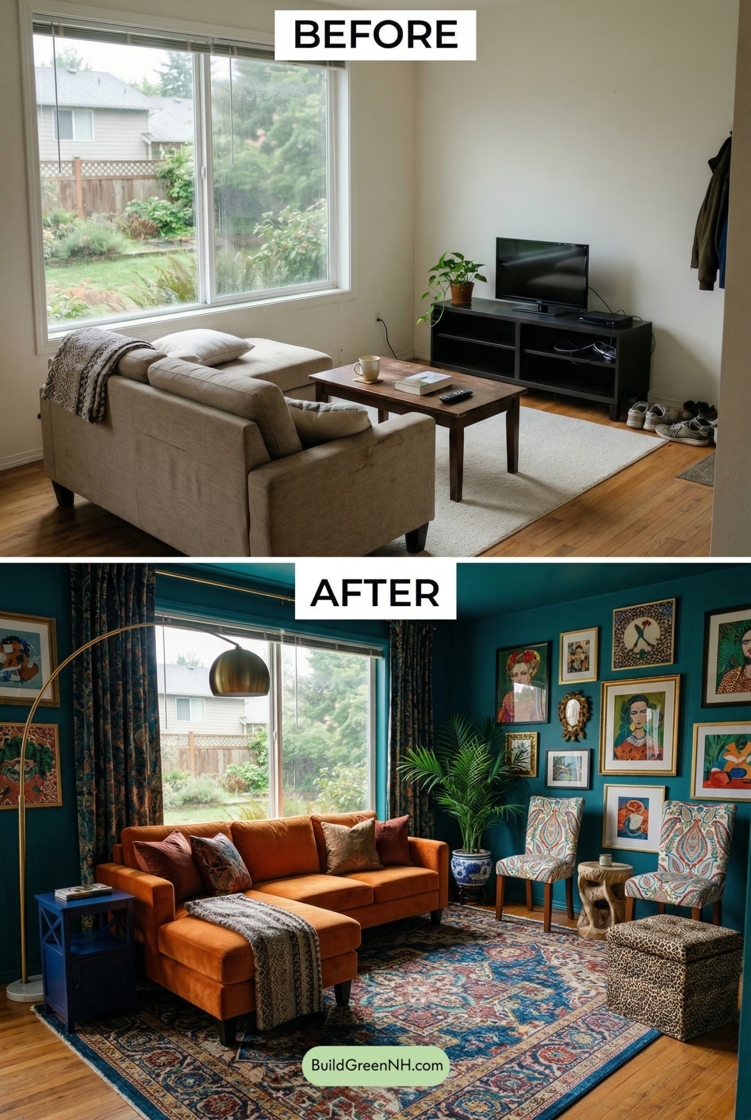 Orange Velvet, Gallery-Style Drama