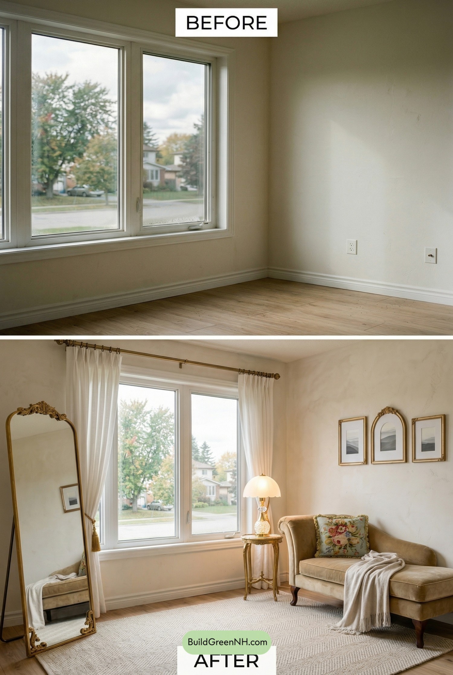 Parisian Salon Reading Nook