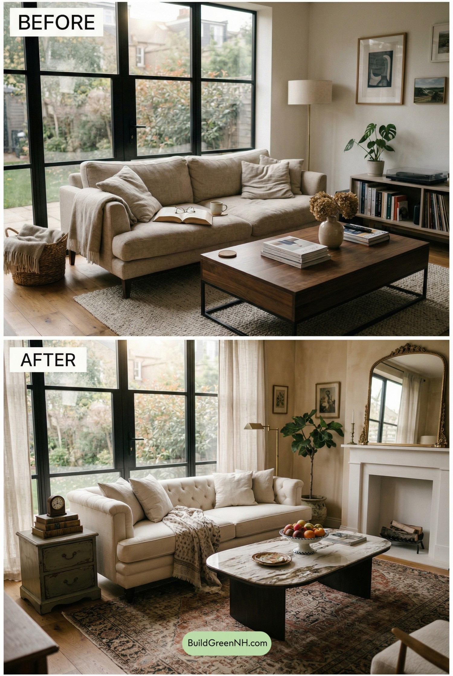 Flea-Market Summer Living Room Refresh
