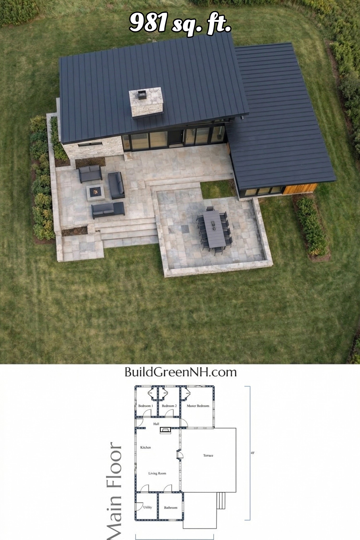 Aerial Top-down View