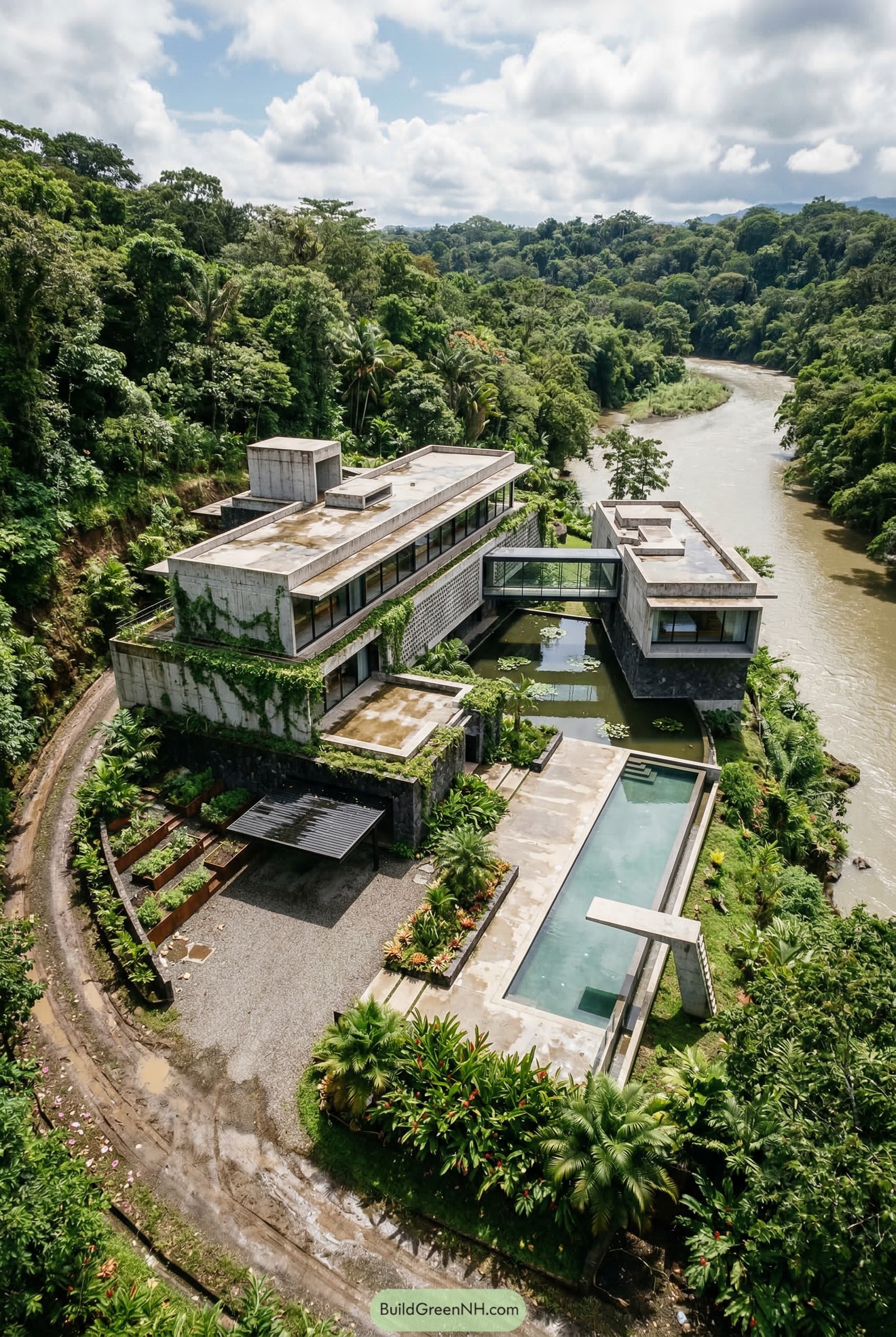 Tropical Buratlism Houses