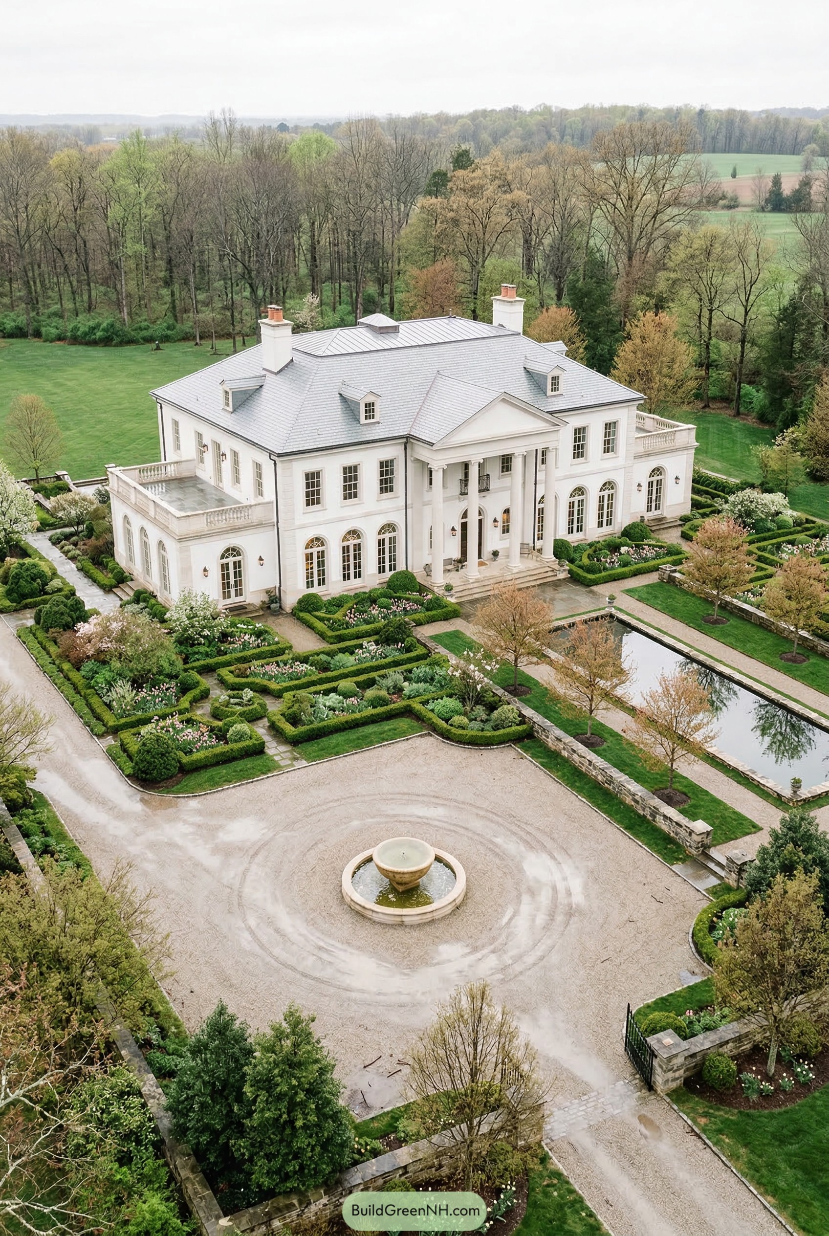 White Luxury Mansions