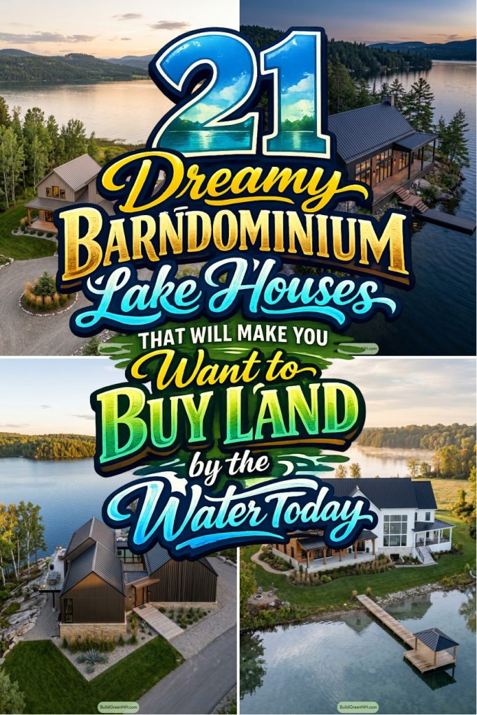 21 Dreamy Barndominium Lake Houses That Will Make You Want to Buy Land by the Water Today