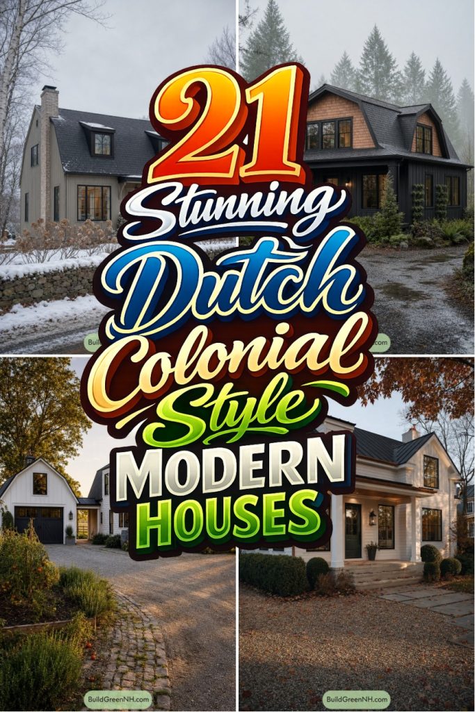 21 Stunning Dutch Colonial Style Modern Houses