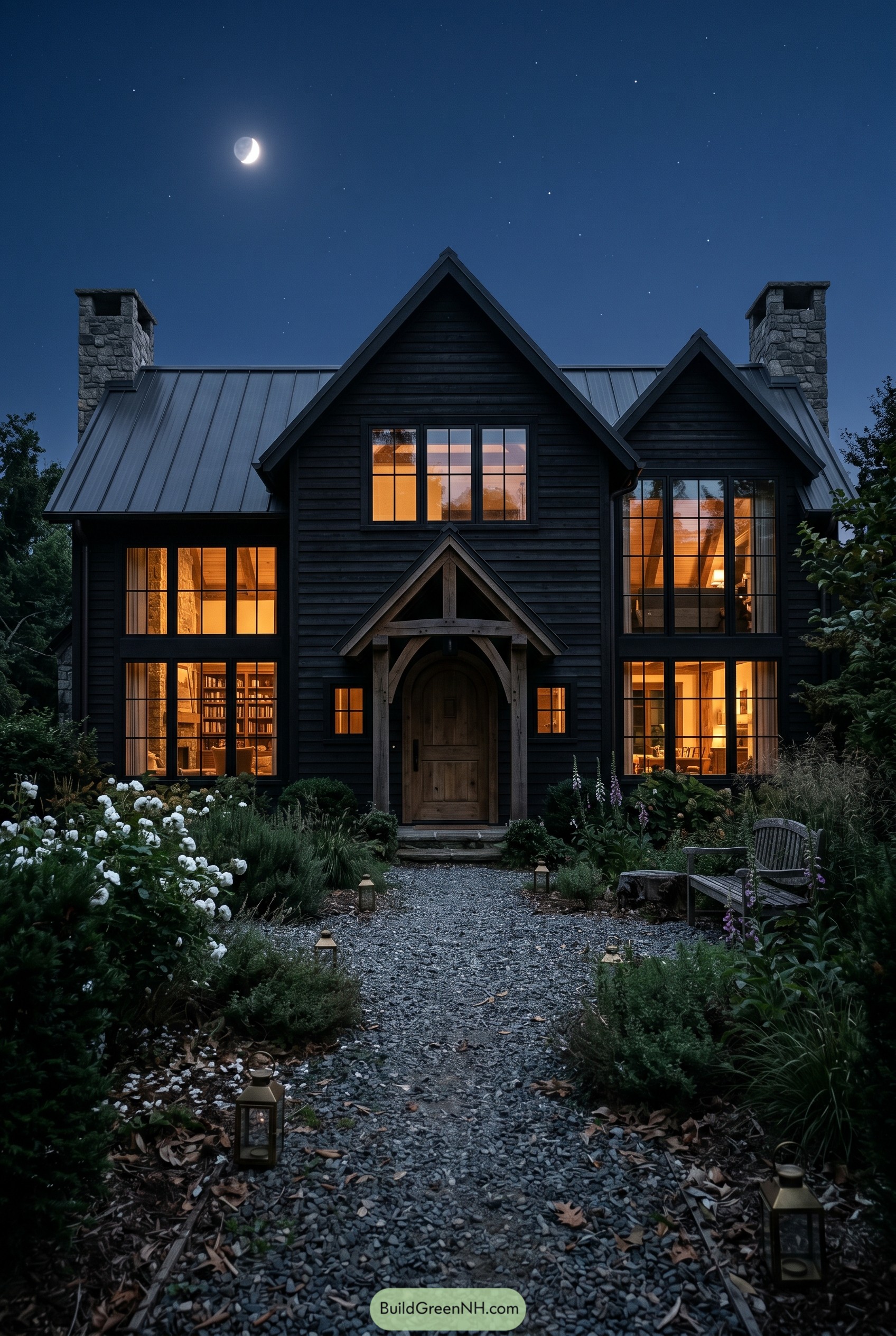 21 Spellbinding Dark Cottagecore Gable Homes
