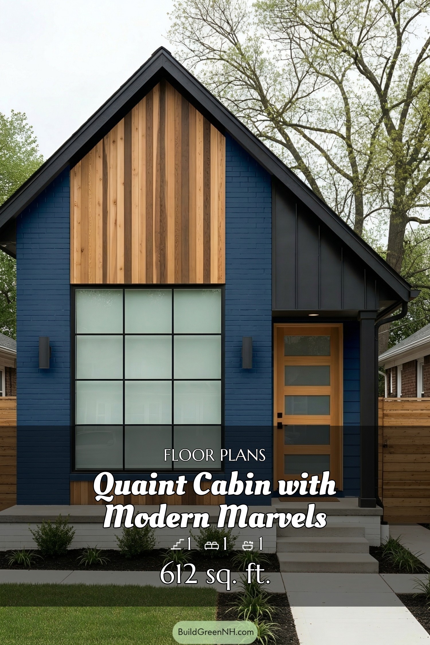 house siding color deep blue