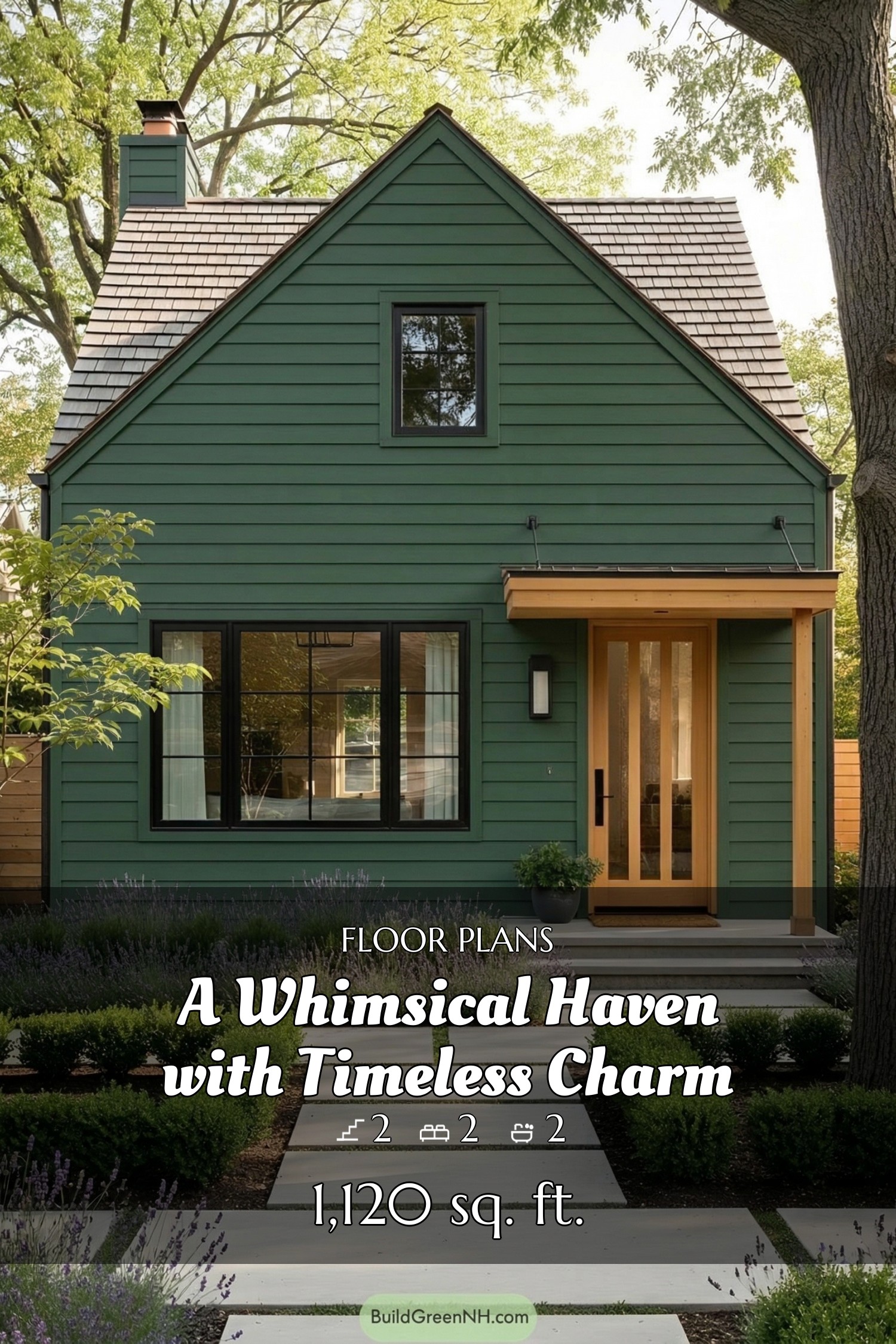 house siding color forest green