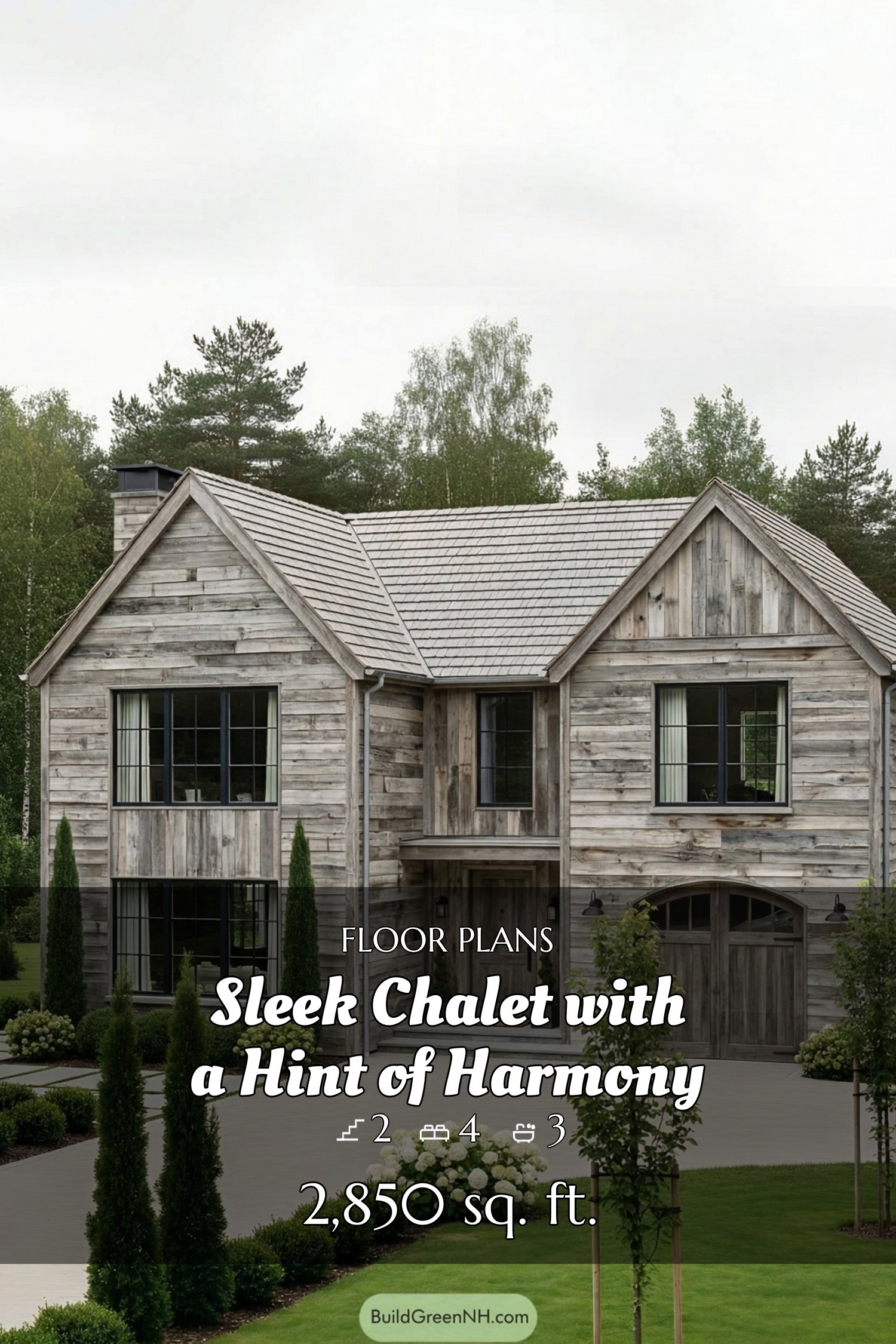 house siding rustic grey color