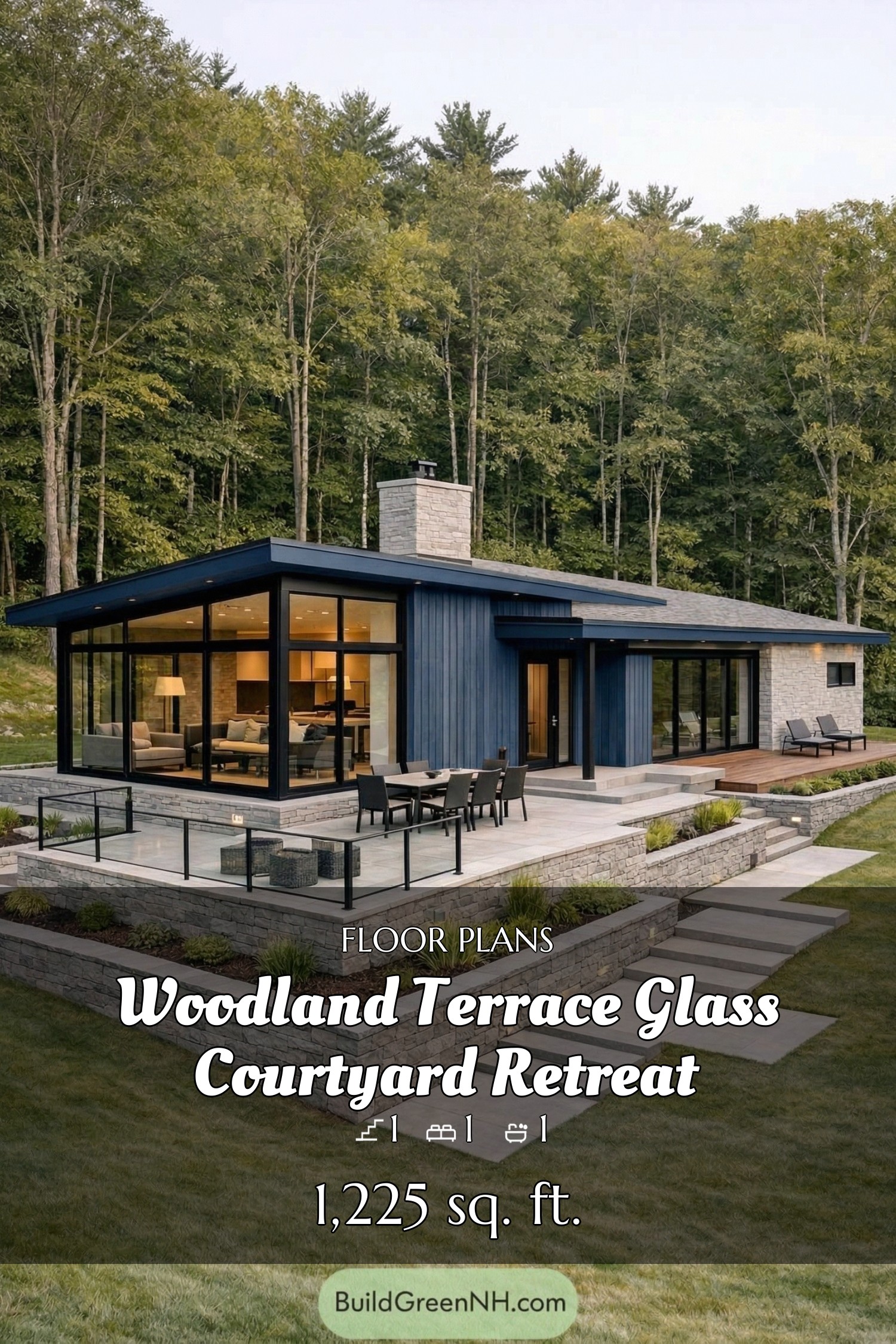 house siding deep blue color