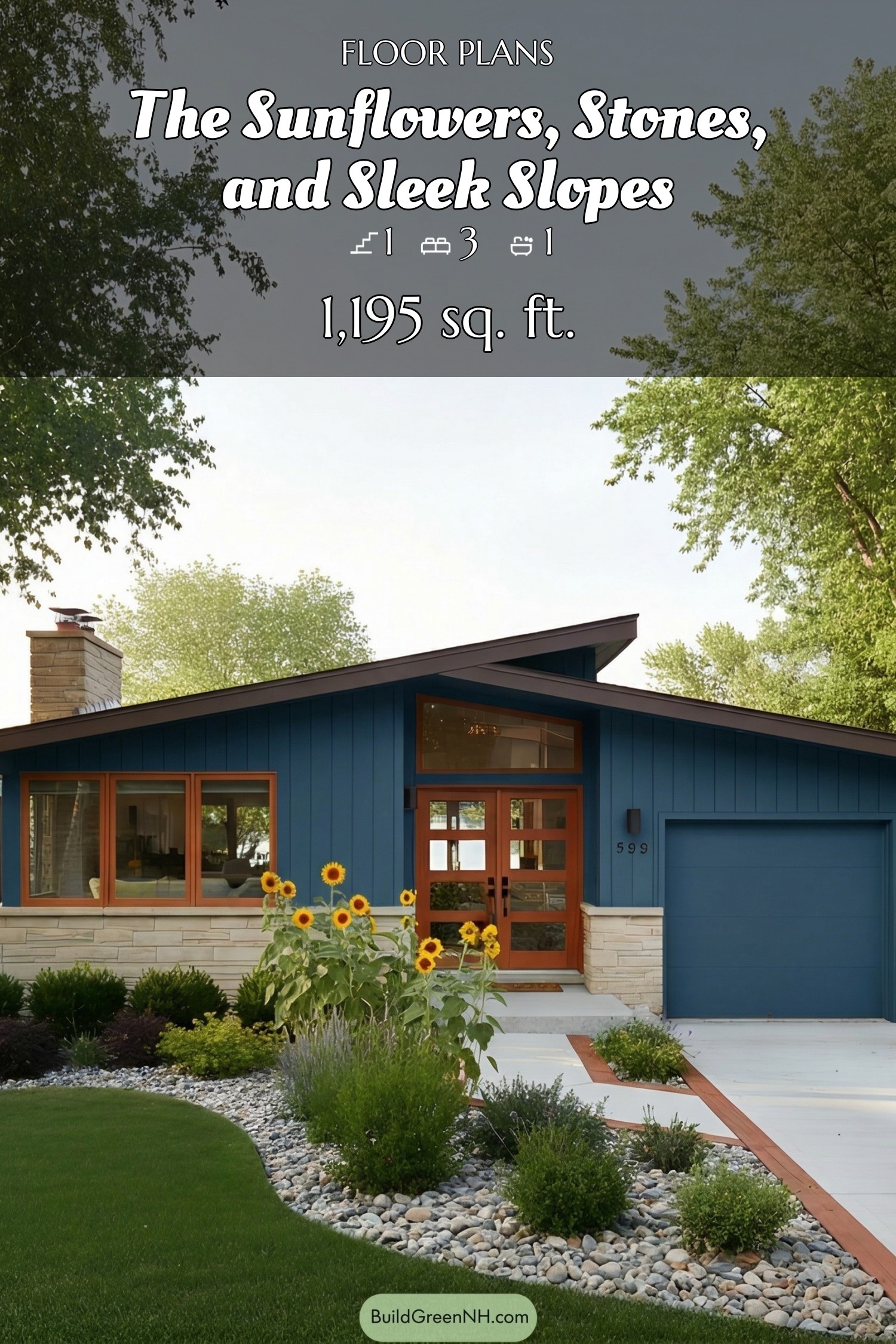 house siding color deep blue