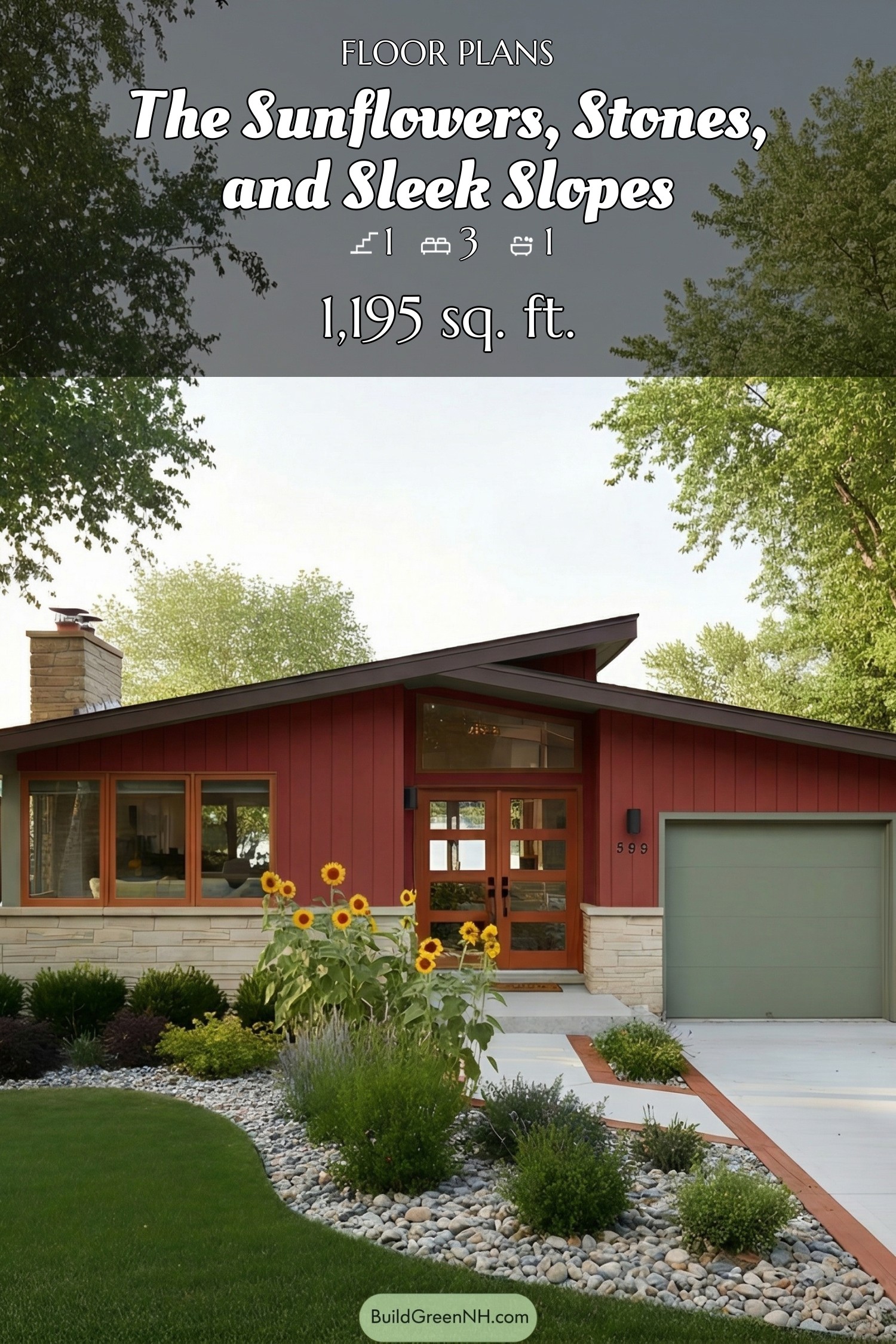 house siding color deep red