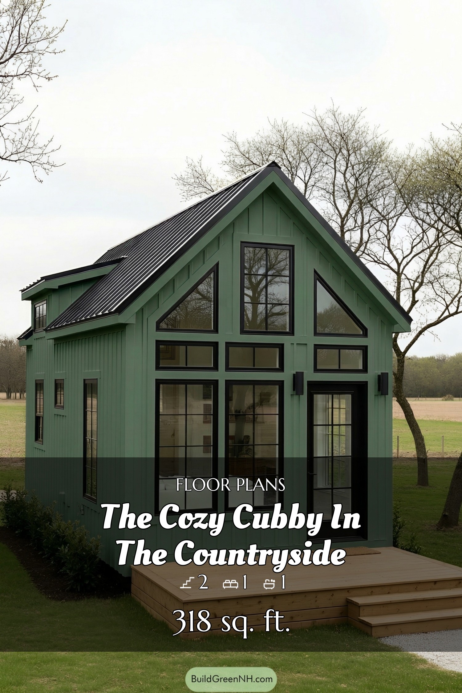 house siding forest green color