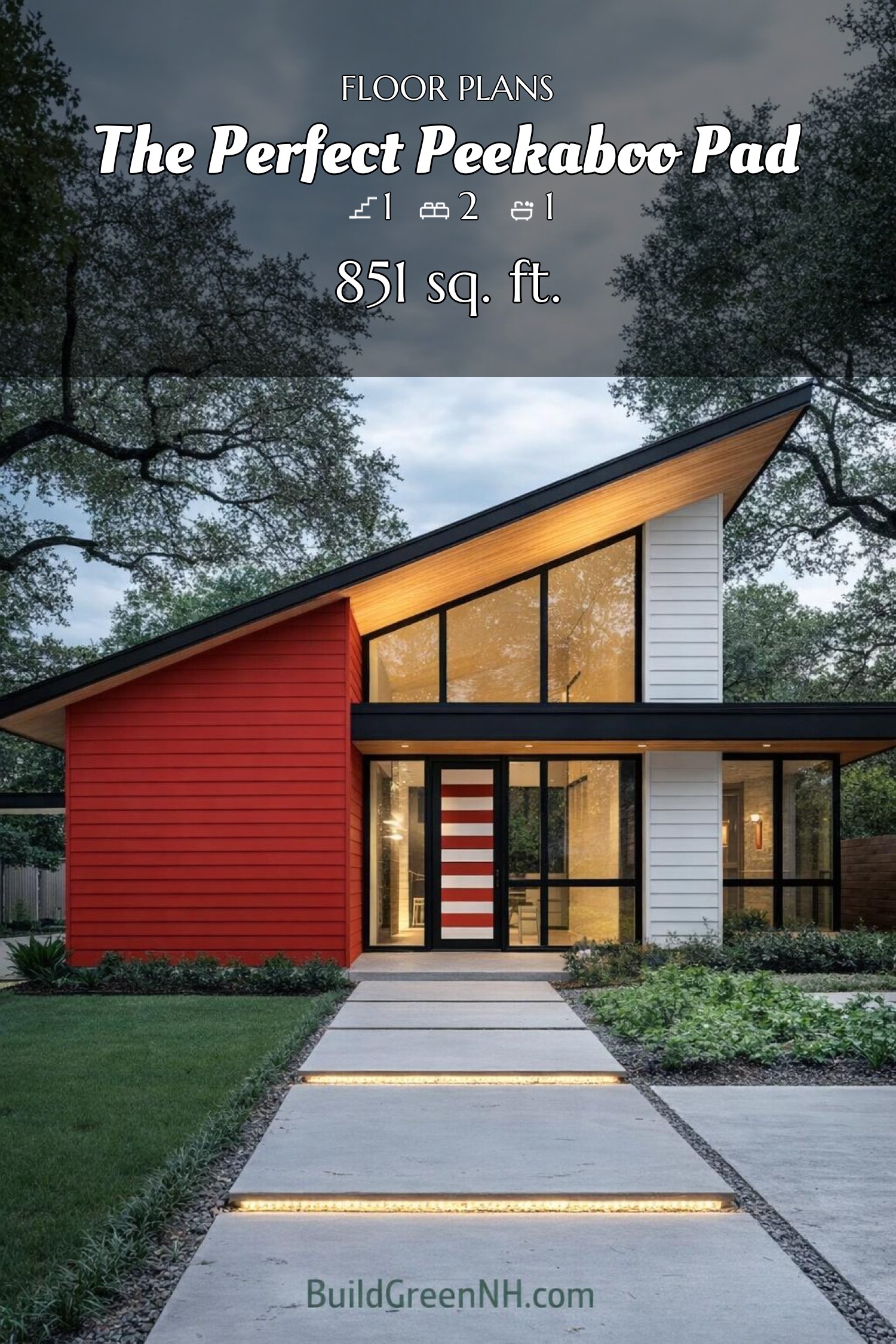 house siding red and white (watermark BuildGreenNH.com at the bottom centered)