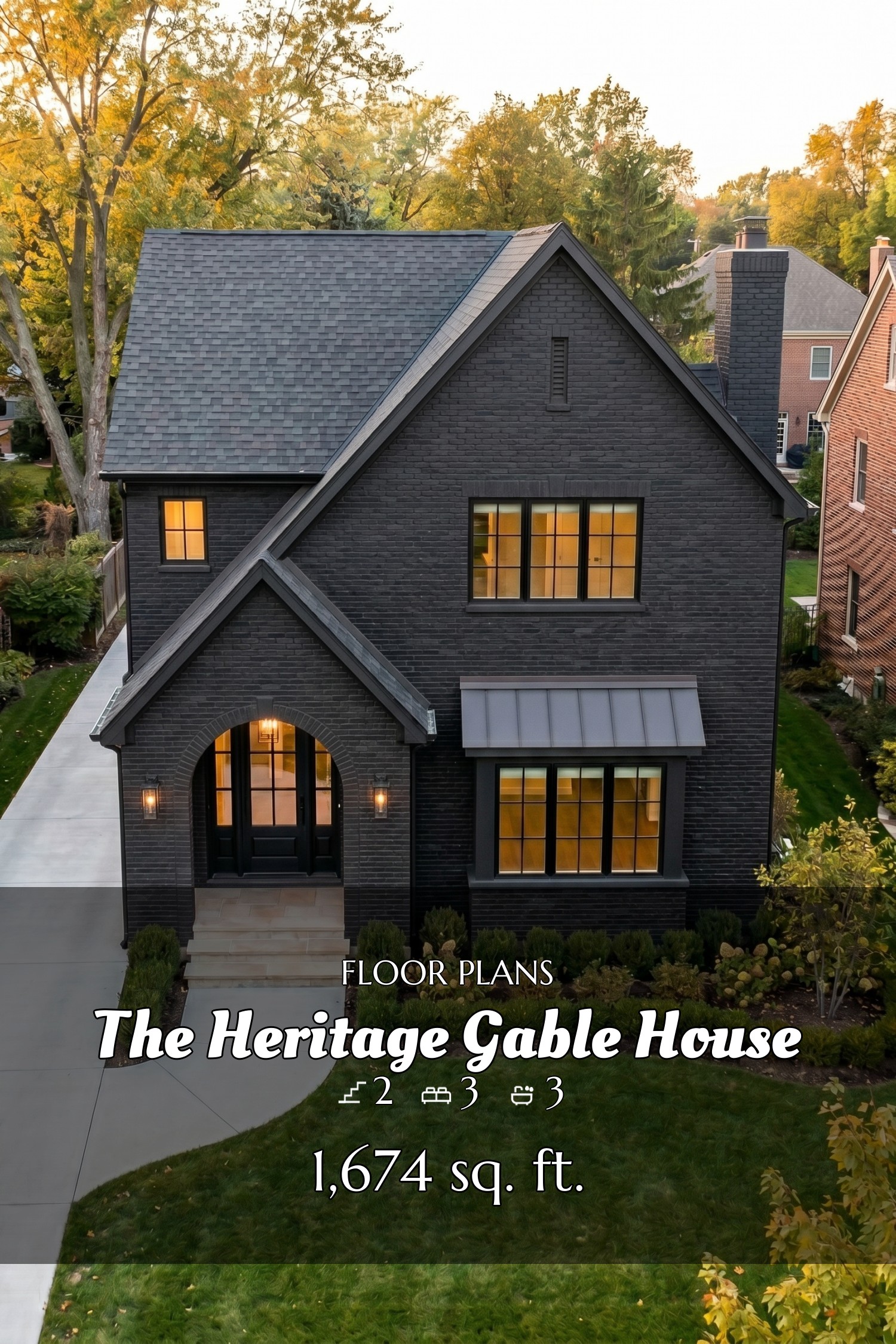 house siding black color