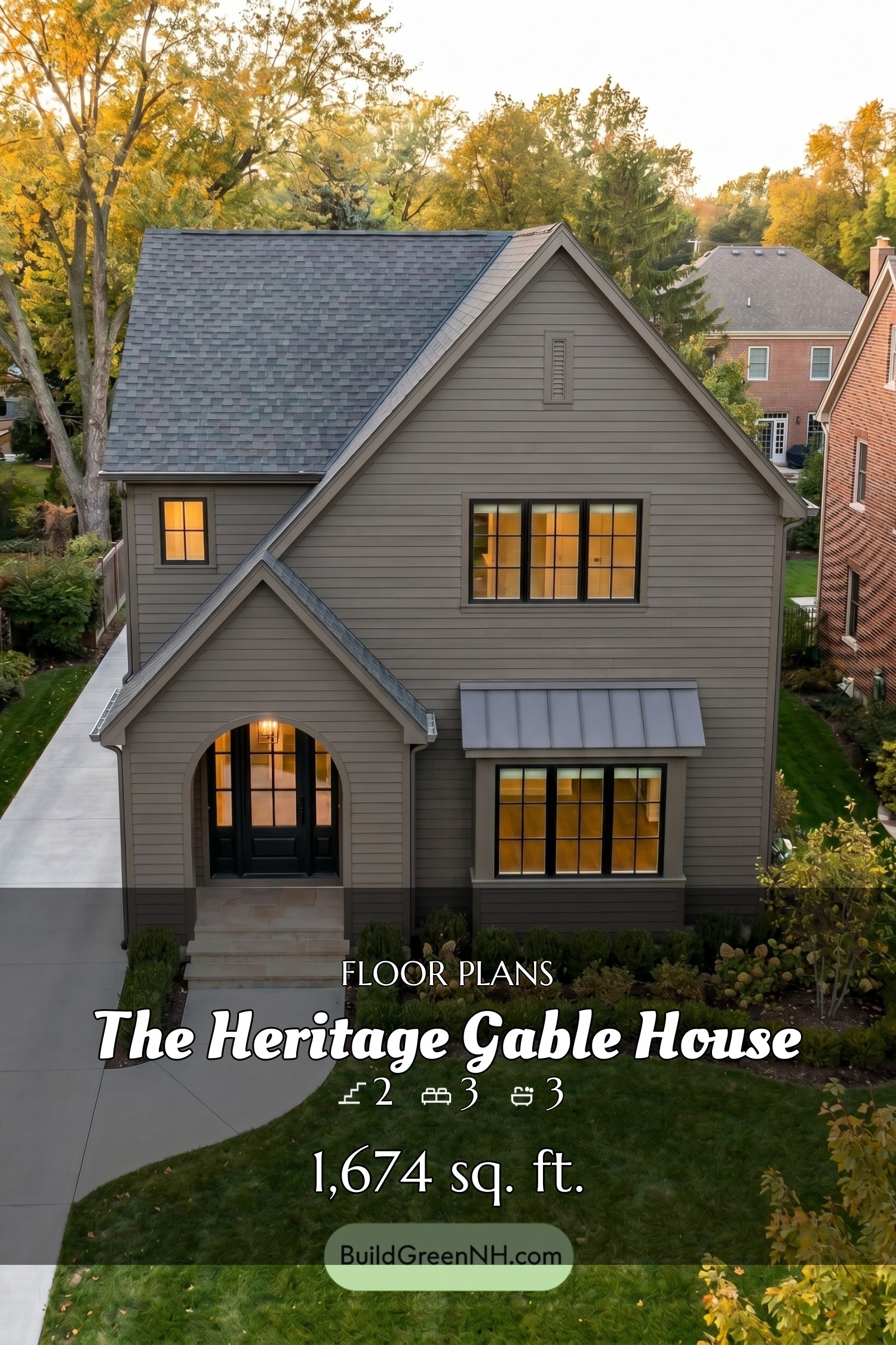 house siding urbane bronze color