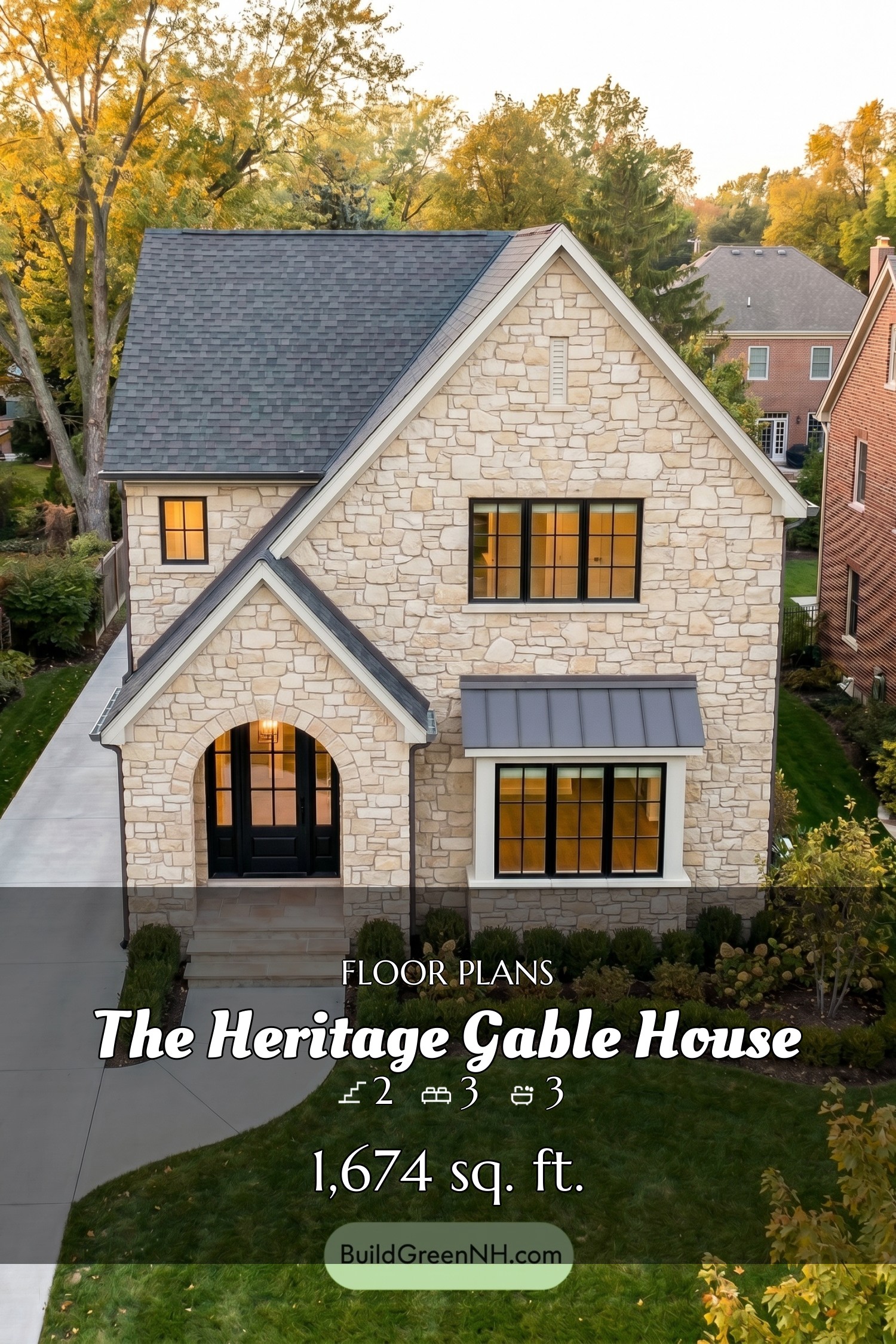 house siding beige stone