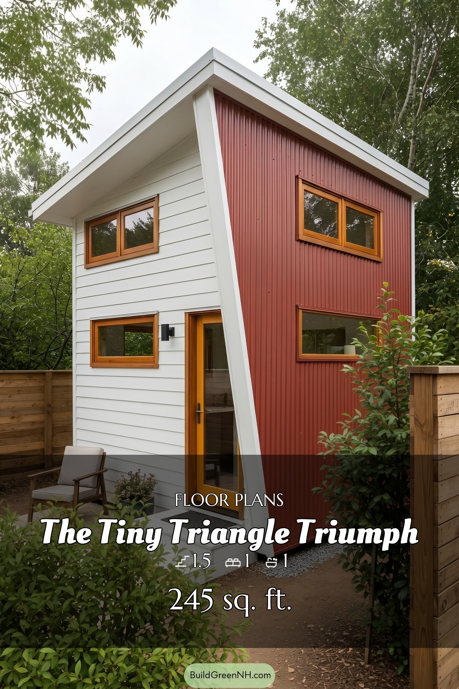 house siding white and red