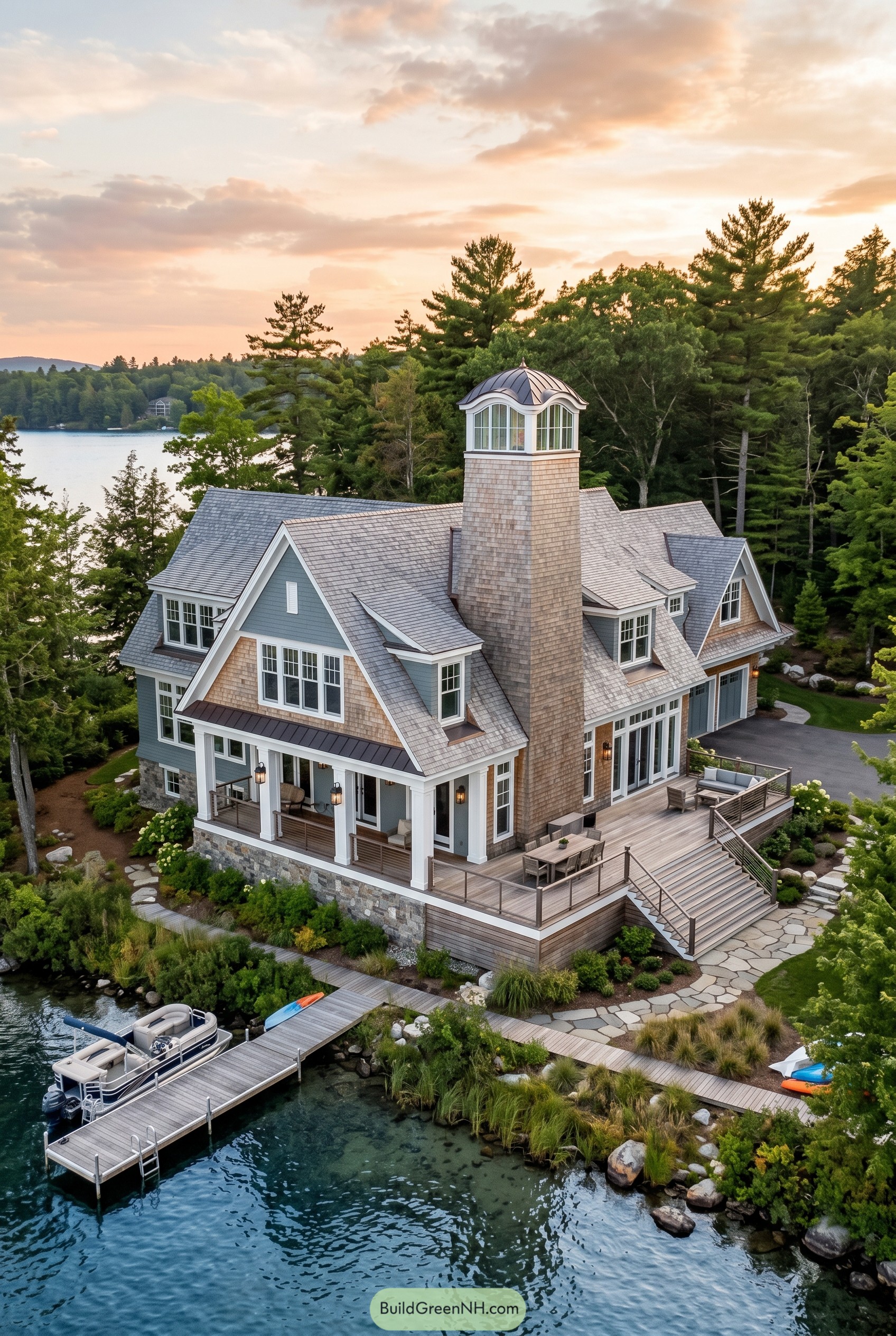 East Coast Modern Lake Houses