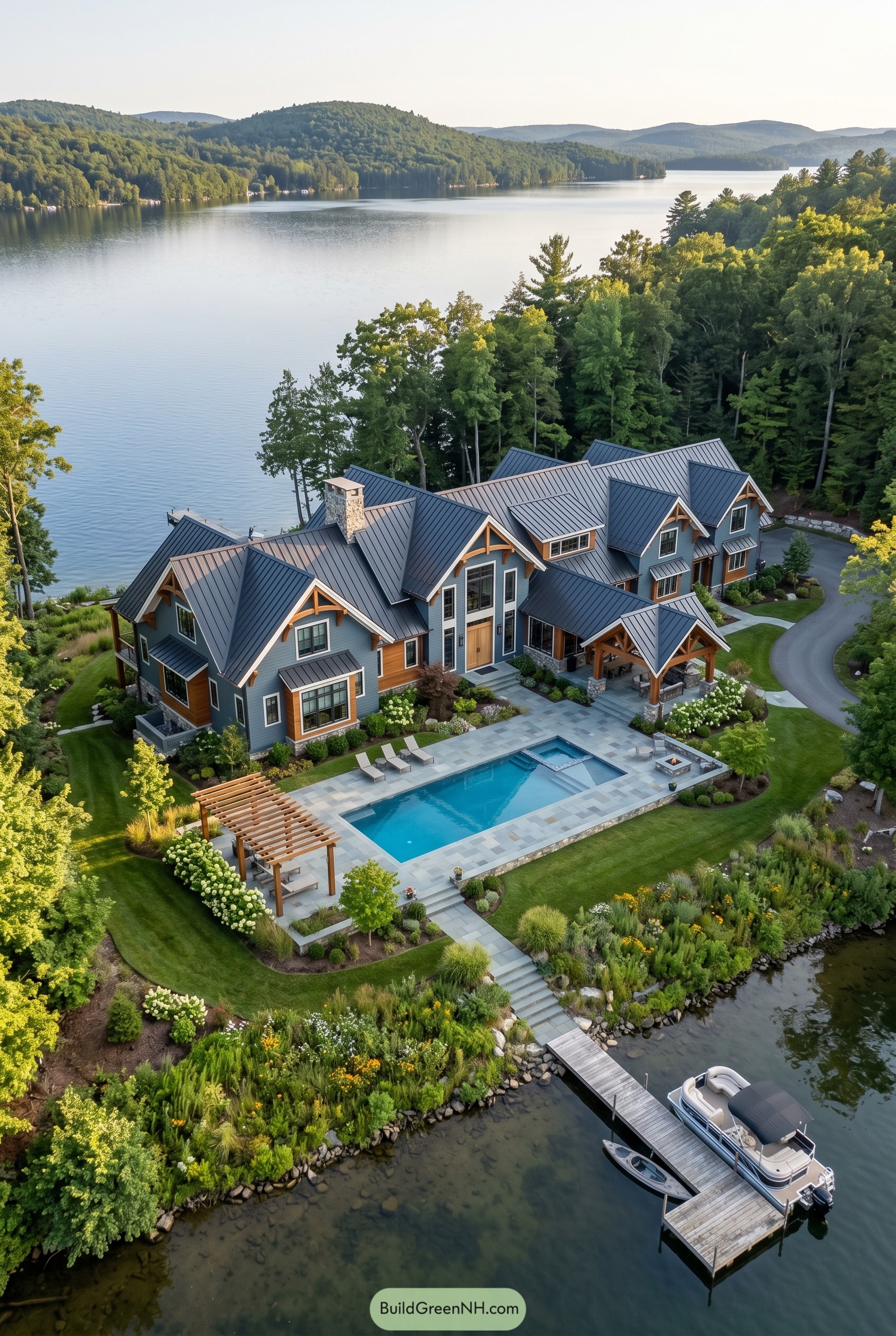 20 Stunning Modern Craftsman Lake Houses for Secret Resort Style Escapes