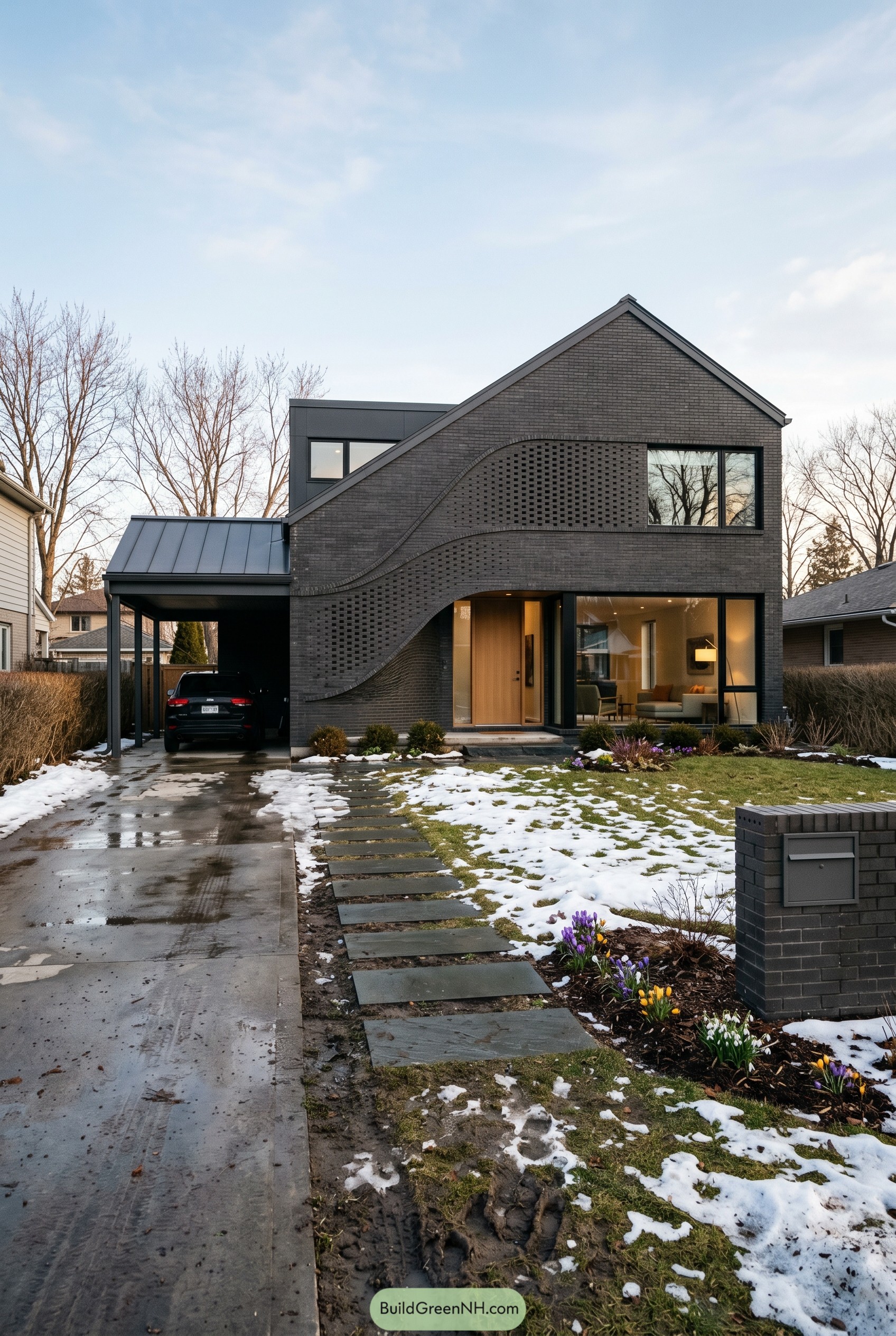 21 Stunning Parametric Brick House Facades That Feel Alive