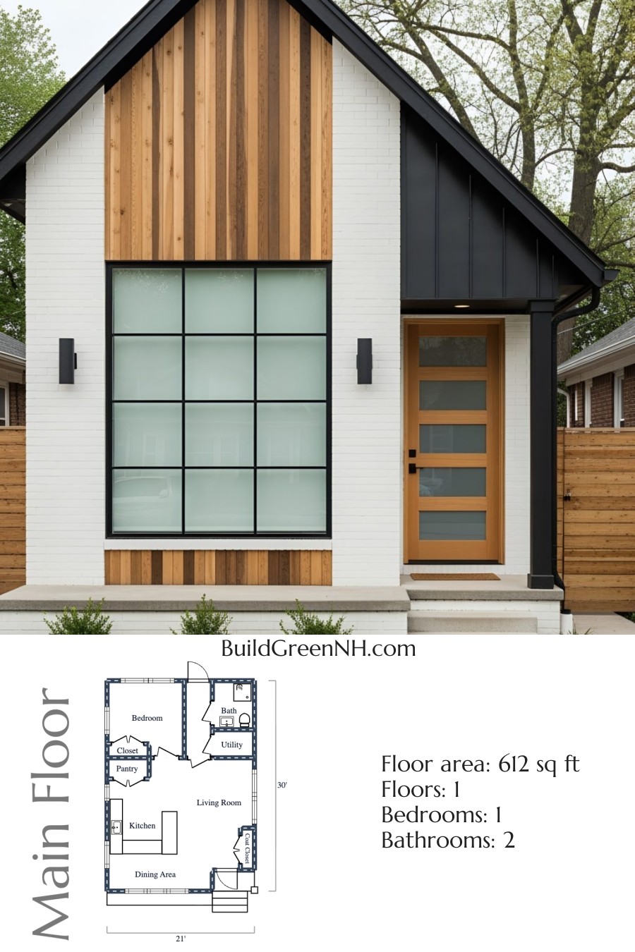 Quaint Cabin with Modern Marvels Floor Plan