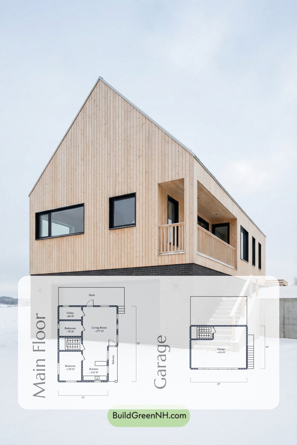 The Nordic Split Floor Plan