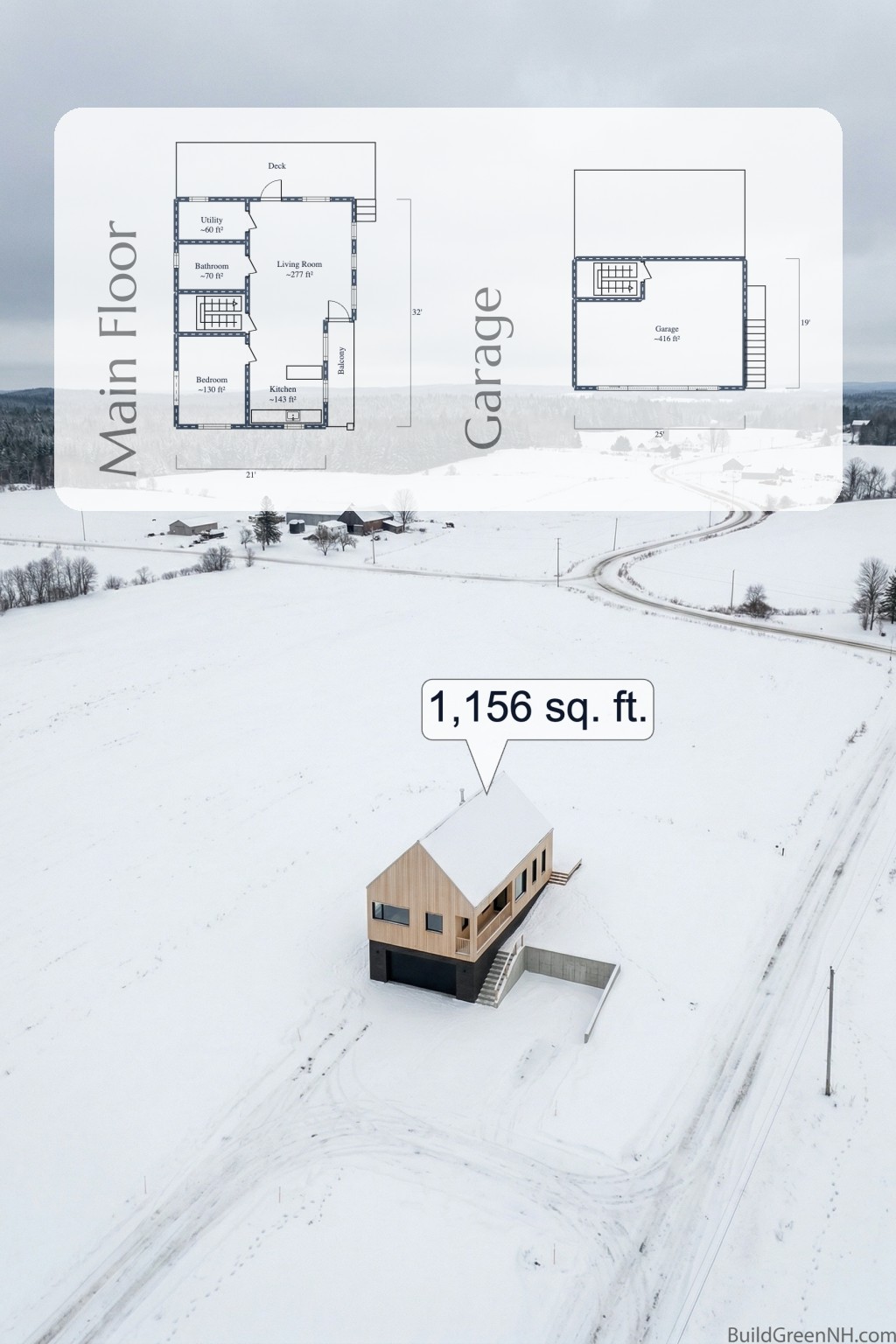 The Nordic Split Floor Plan