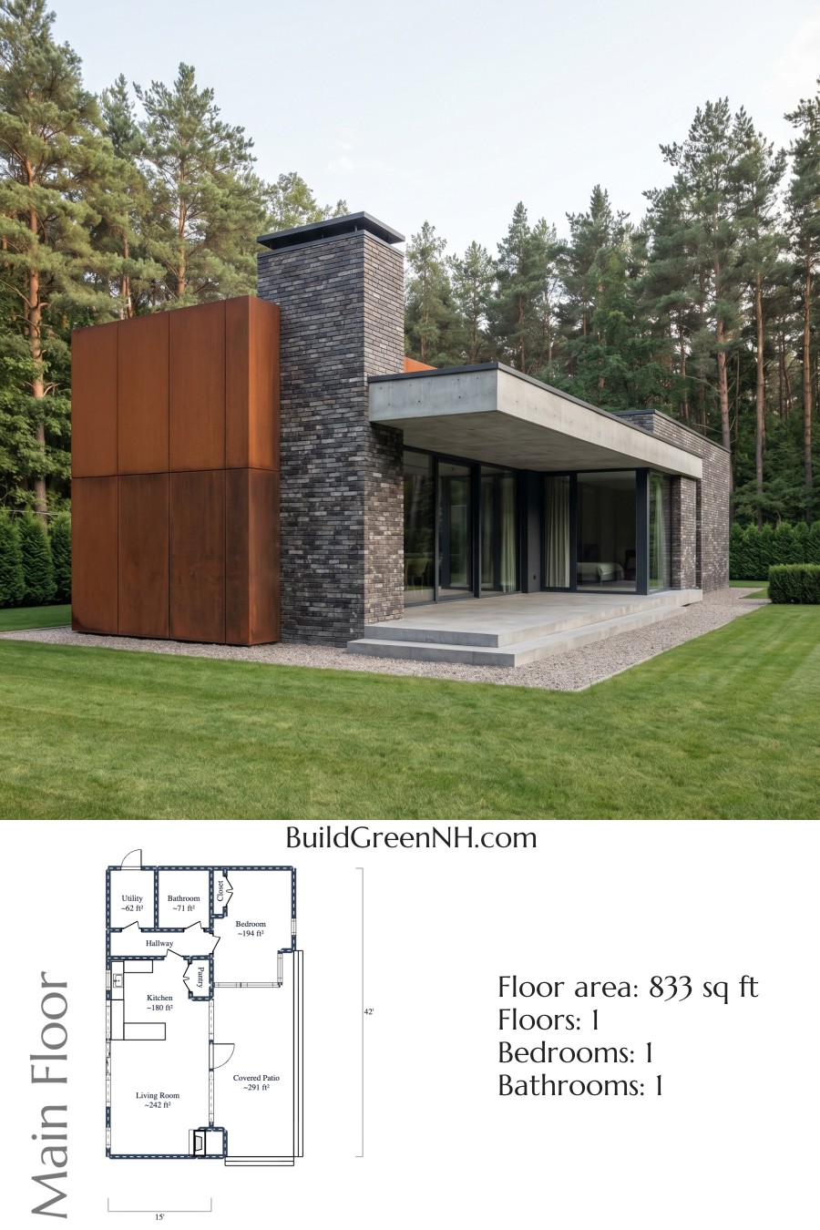The Oxidized Hearth Floor Plan