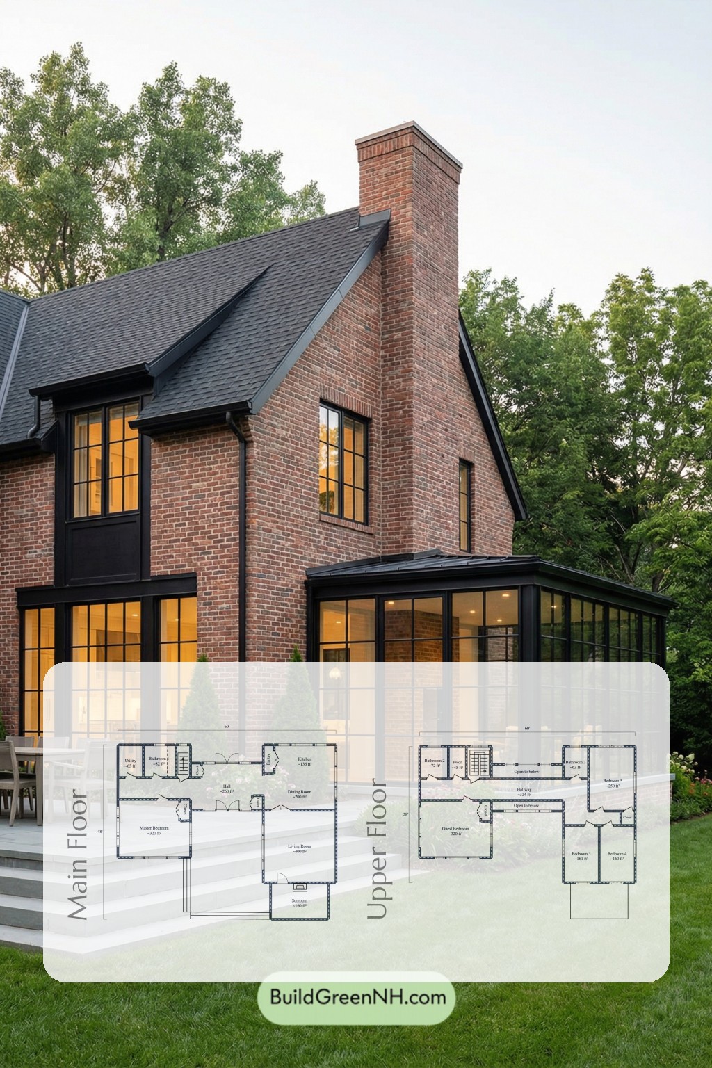 The Glass Lantern Cottage Floor Plan