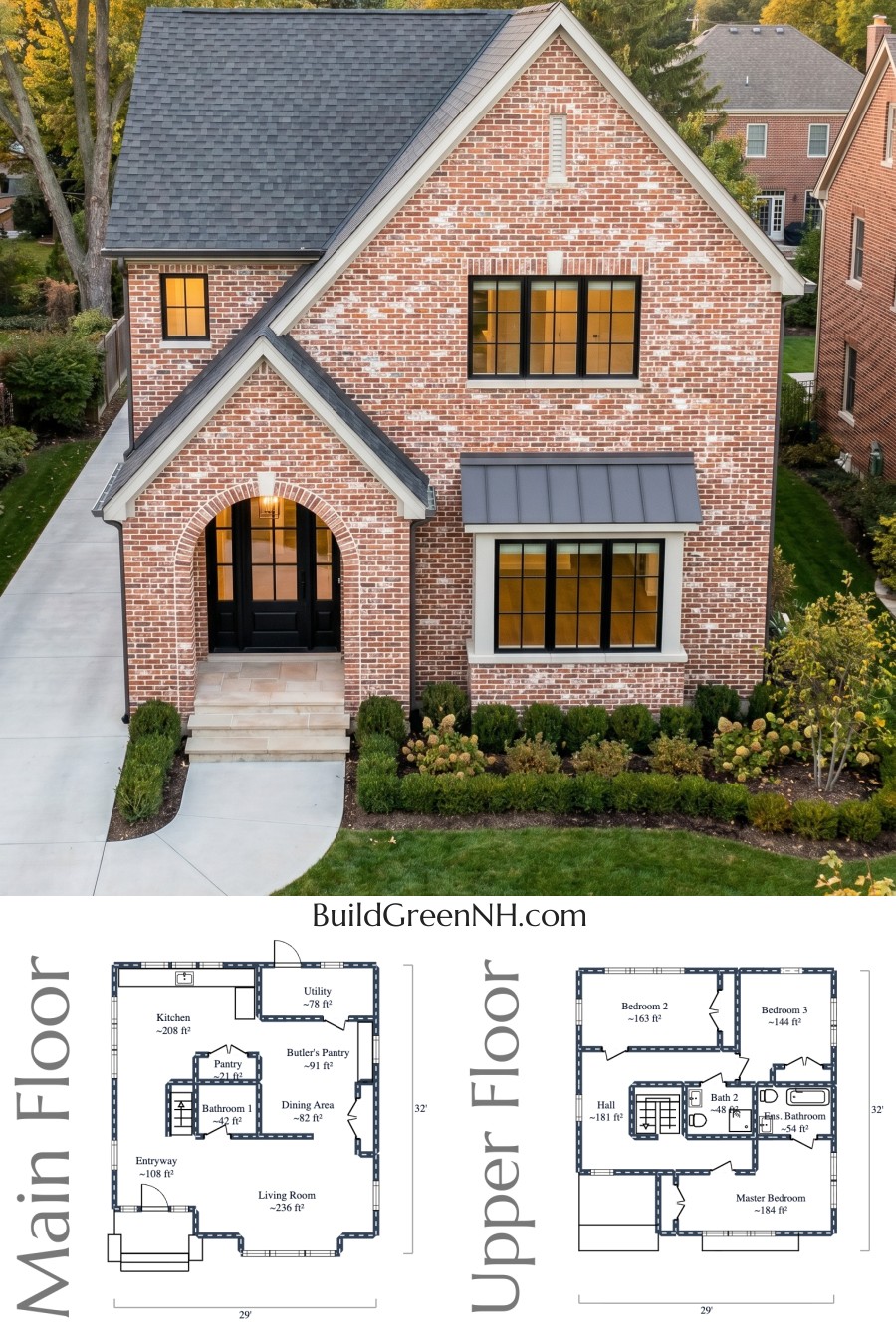 The Heritage Gable House Floor Plan