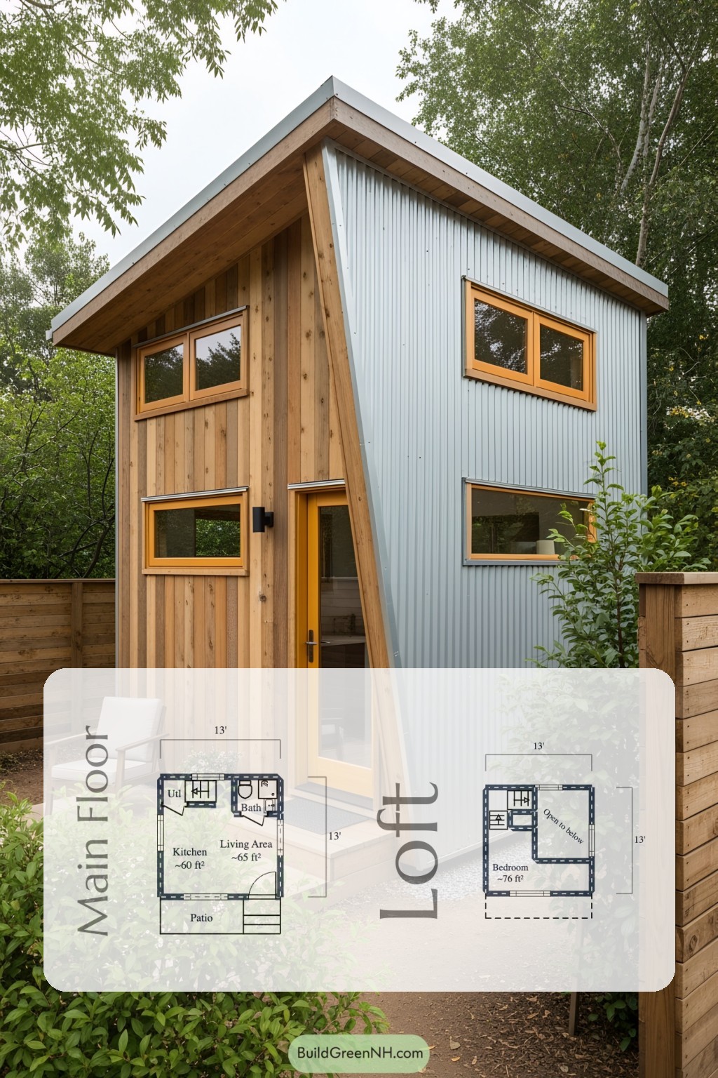 The Tiny Triangle Triumph Floor Plan